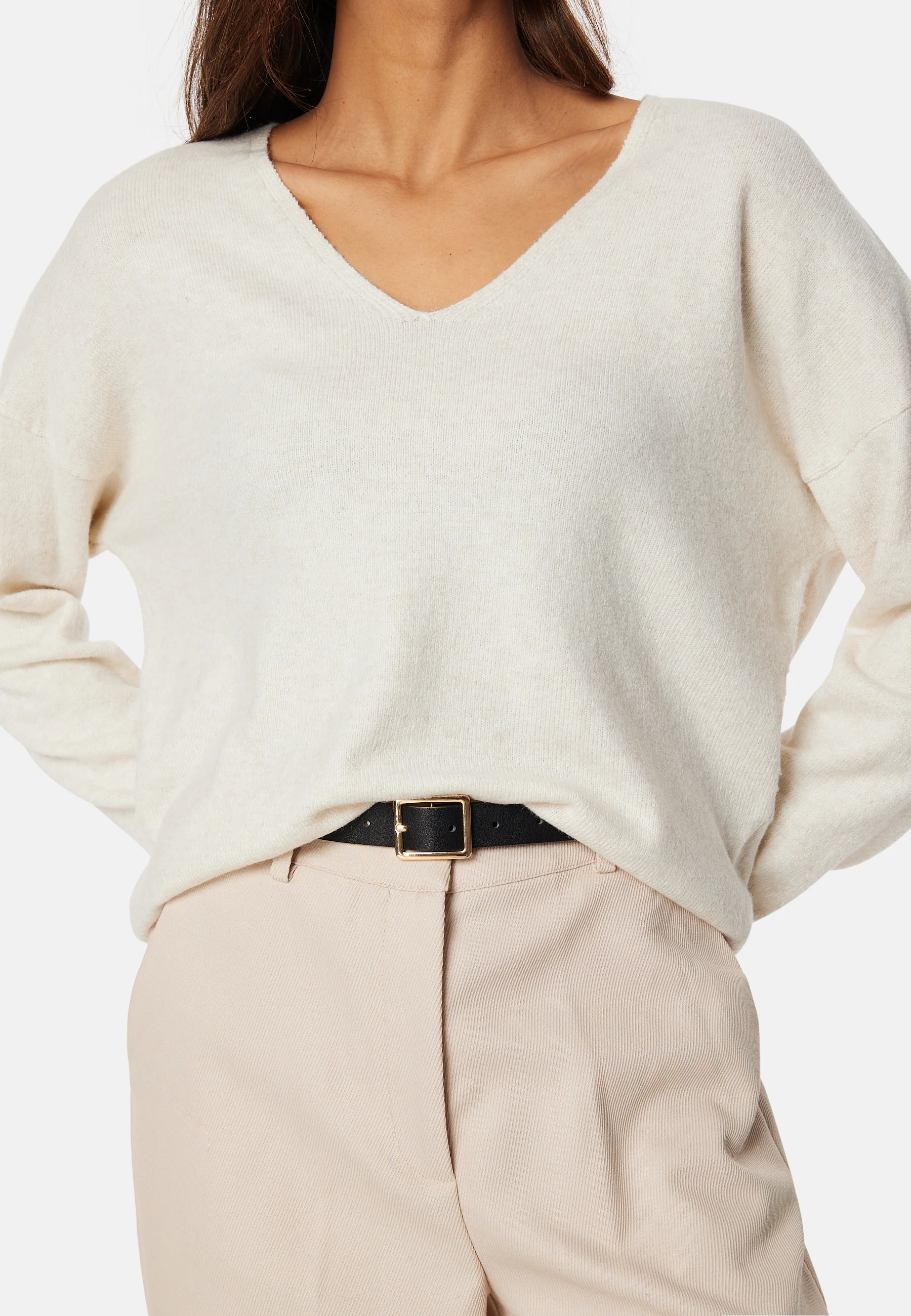 Onlrica Life L/S V-Neck Pullover Knit - Image 4