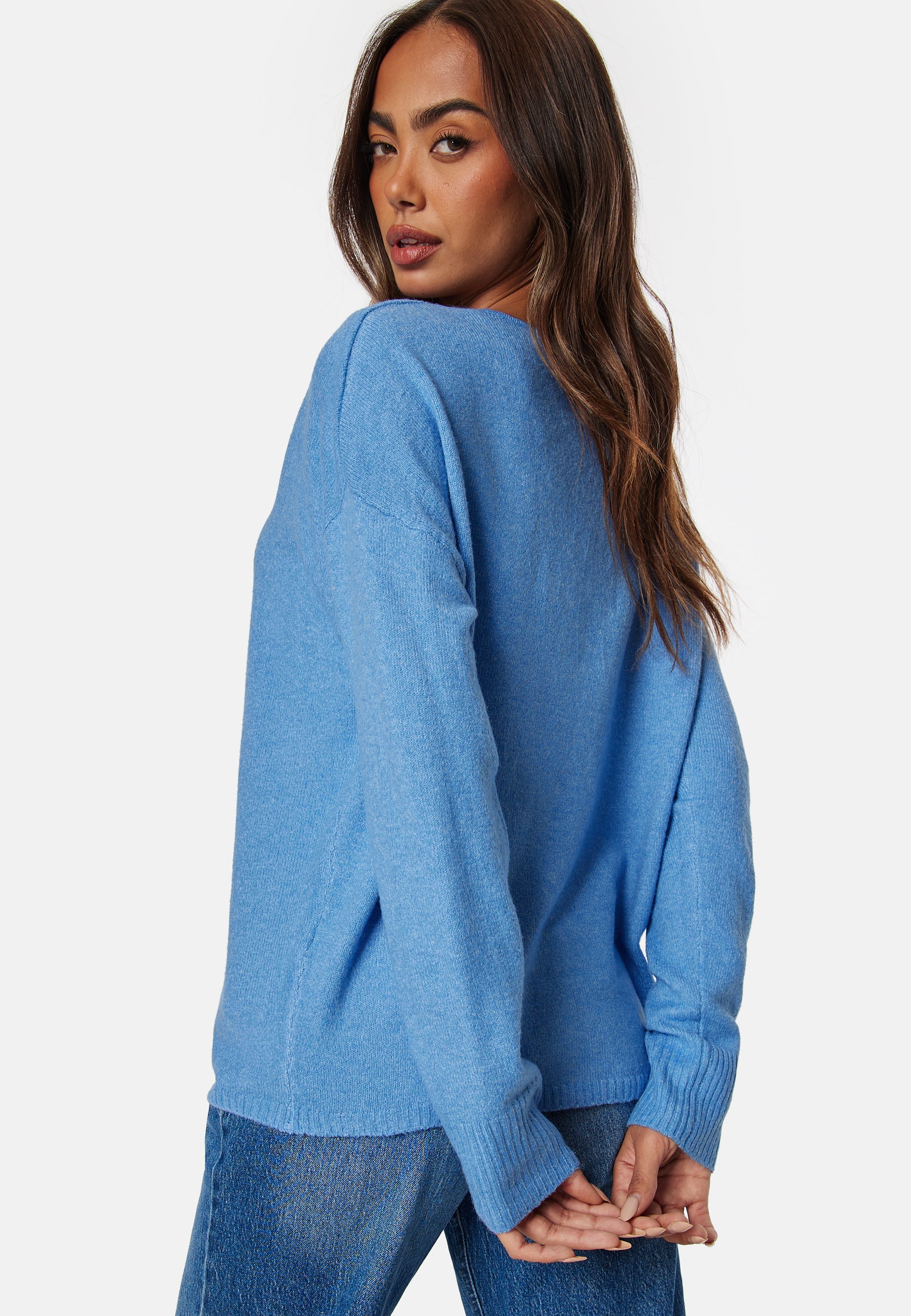 Onlrica Life L/S V-Neck Pullover Knit - Image 2