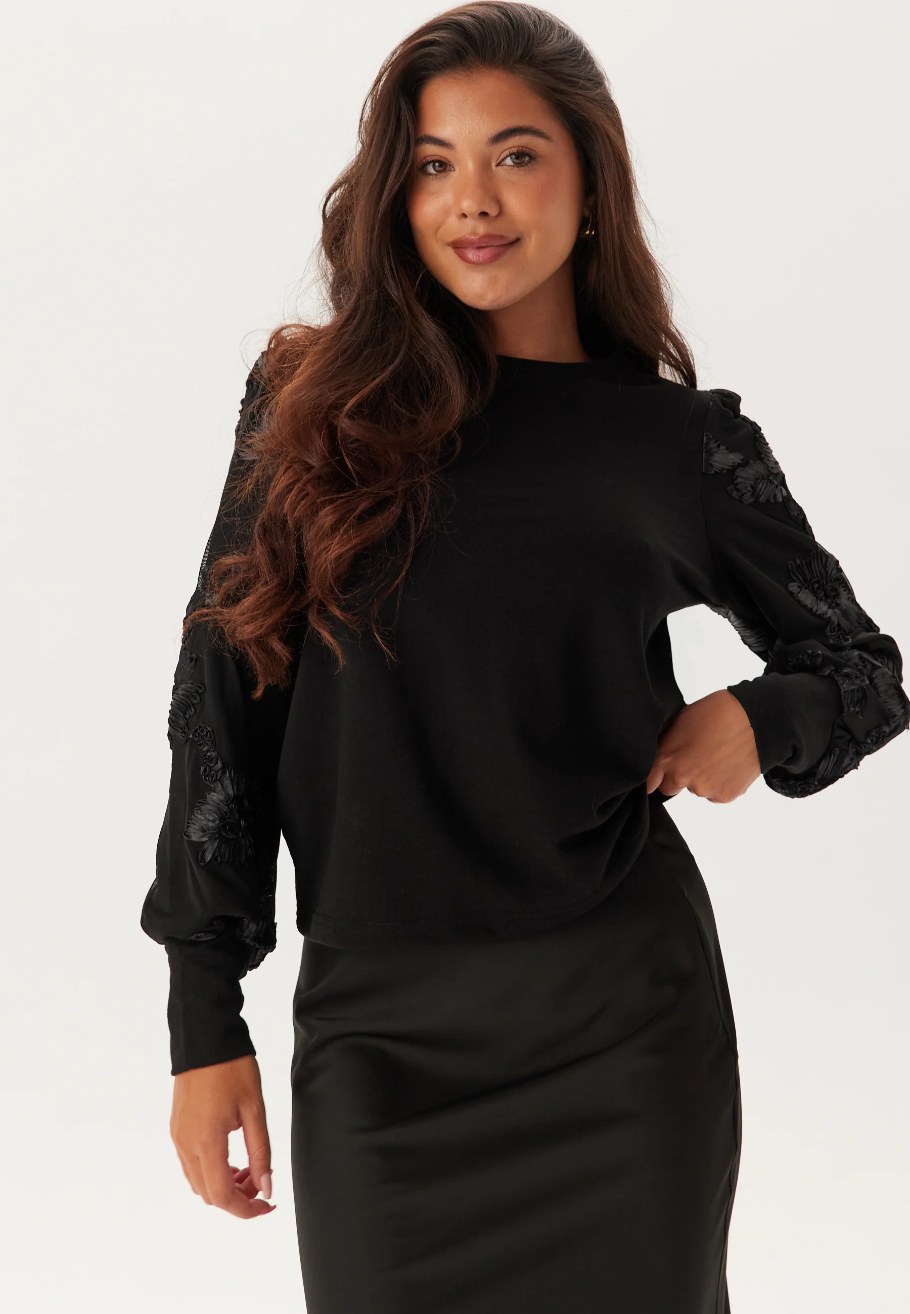 Onlrosanna L/S O-NECK MIX O-NE - Image 3