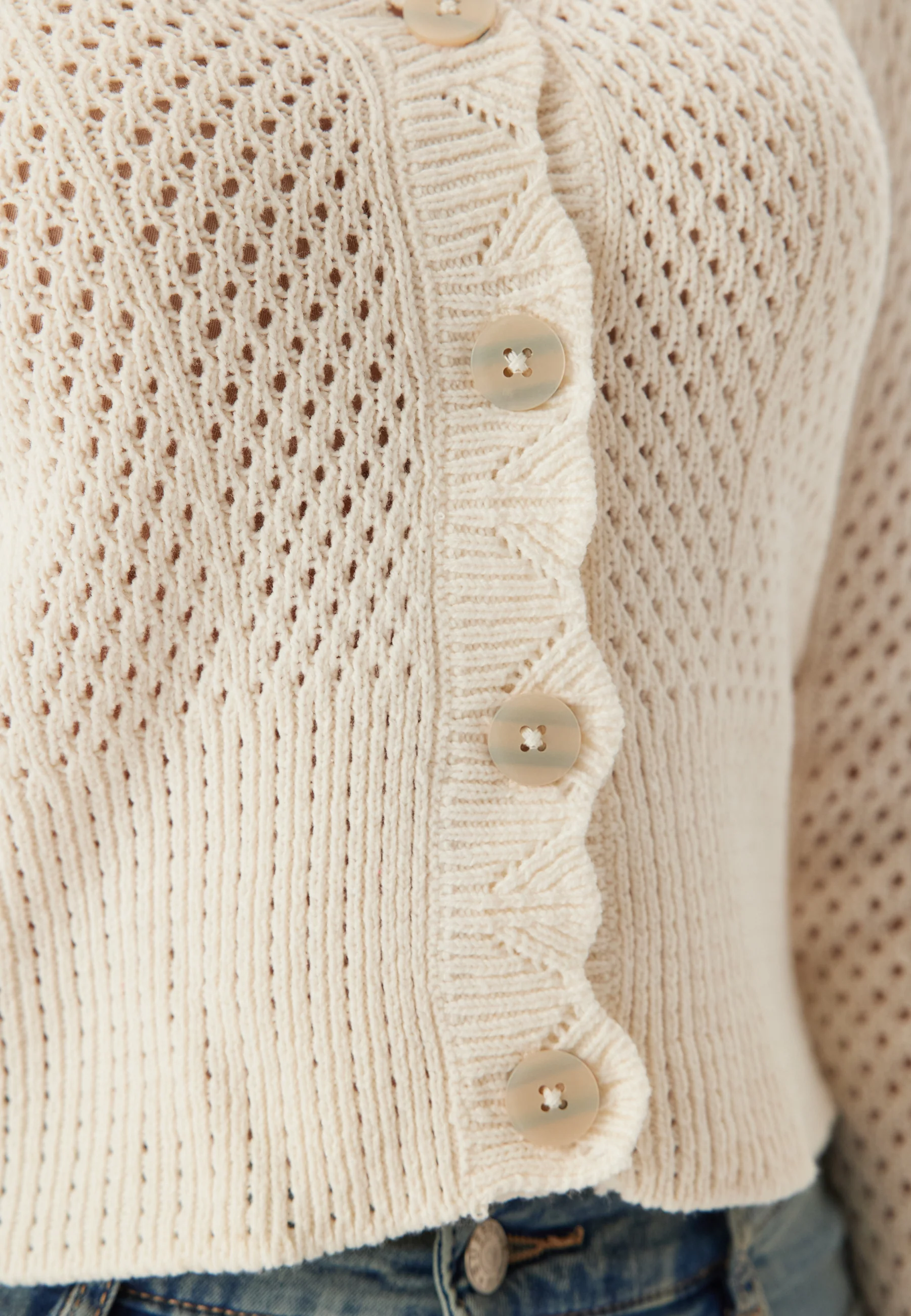 Onlroselia Ls V-neck Cardi Knt - Image 5