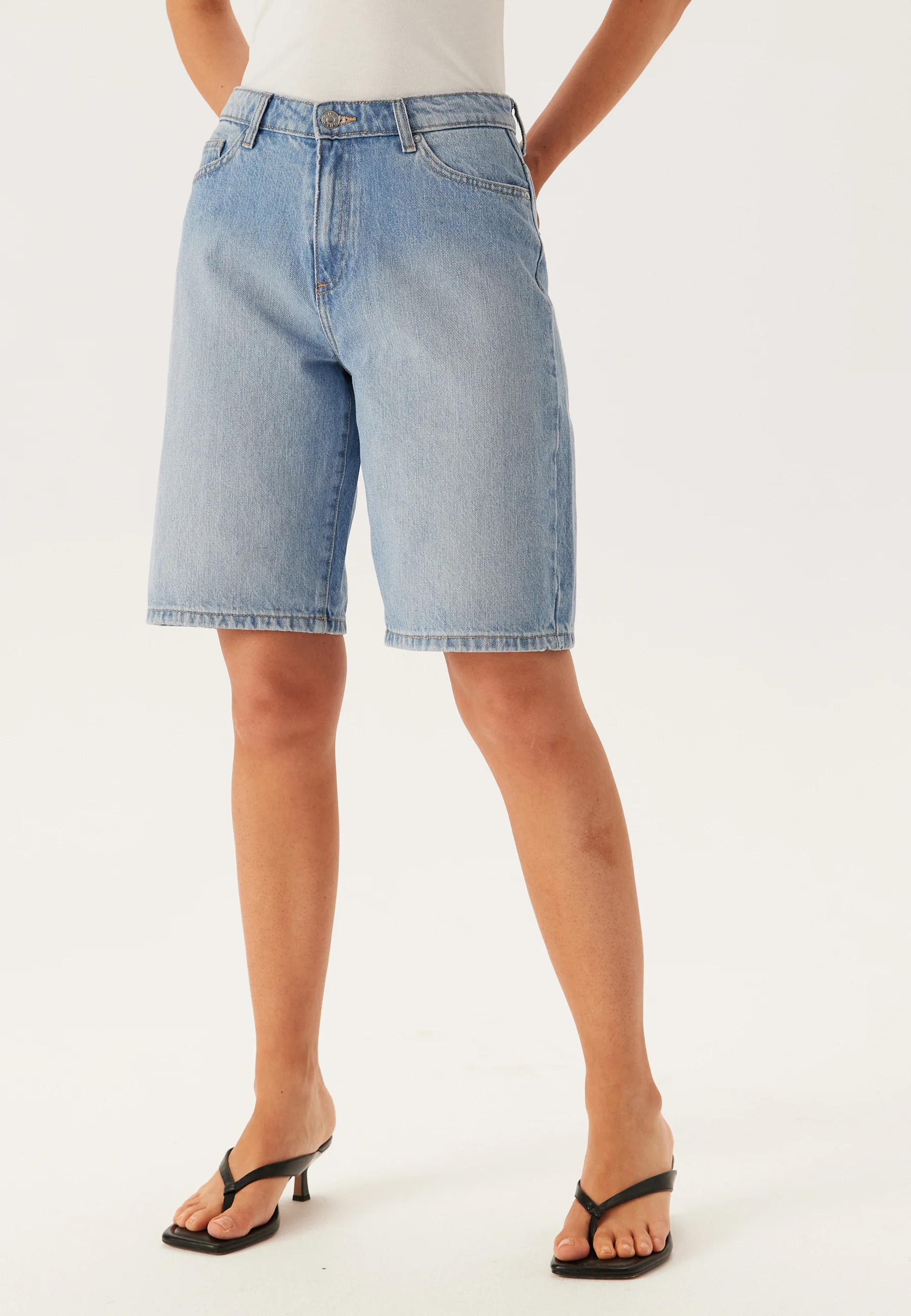 Onlsonny Hw Wide Dnm Shorts - Image 2