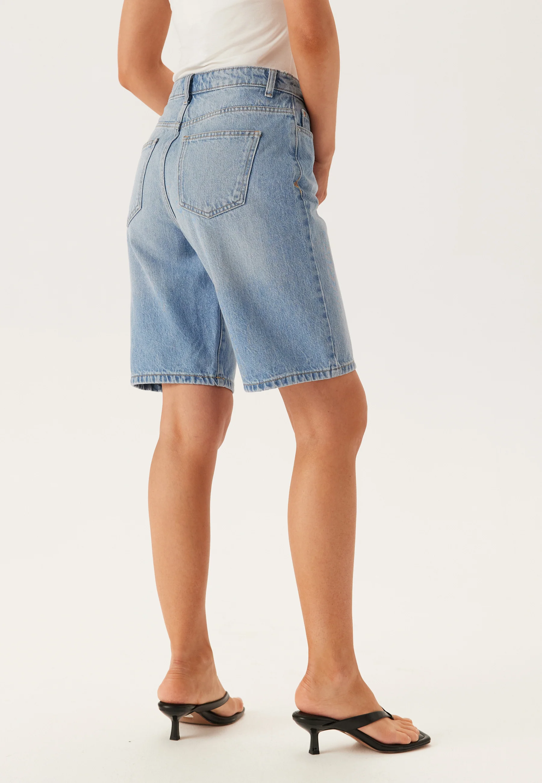 Onlsonny Hw Wide Dnm Shorts - Image 3