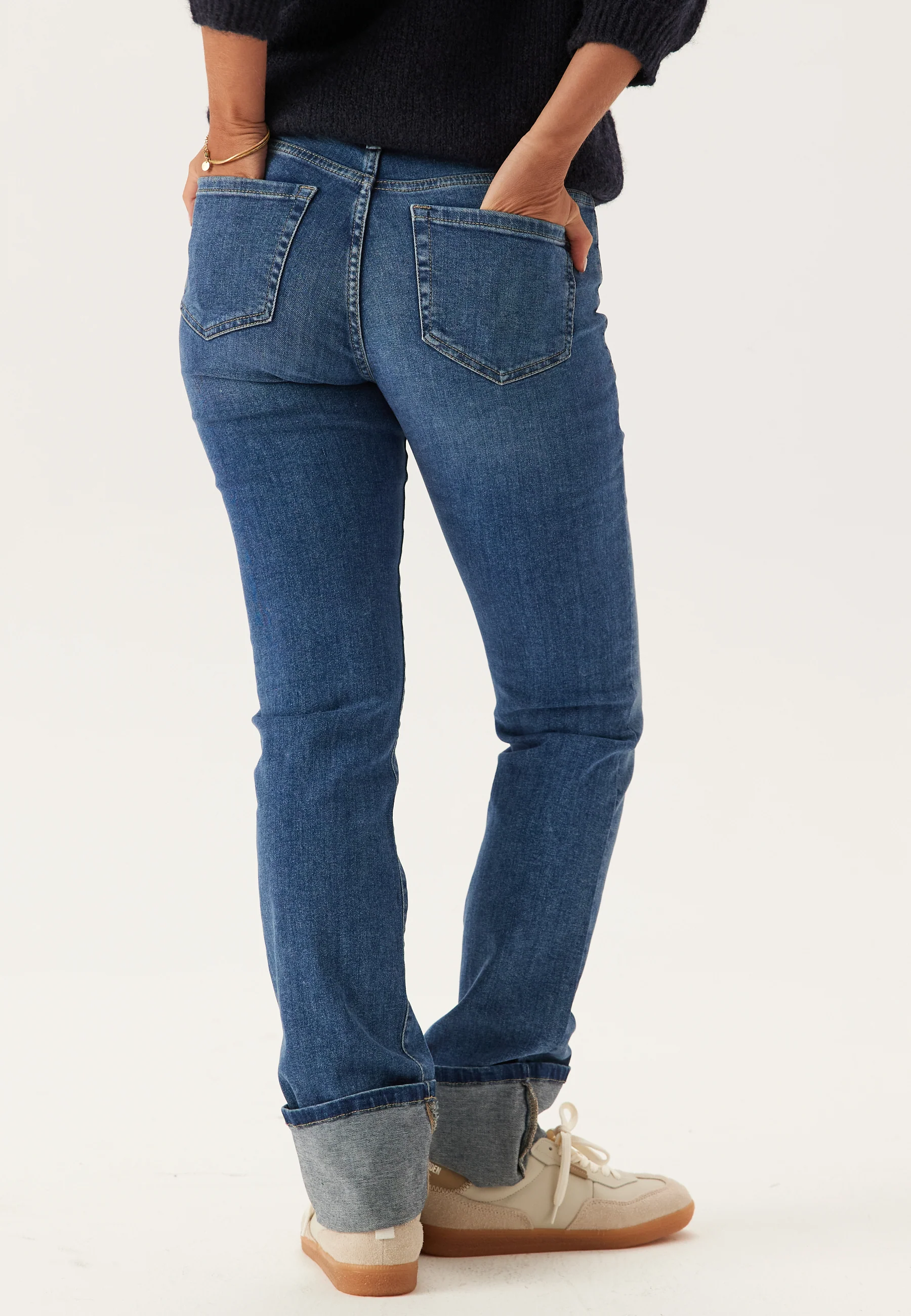 Onlsui Mid Slim Fold Up Dnm - Image 3