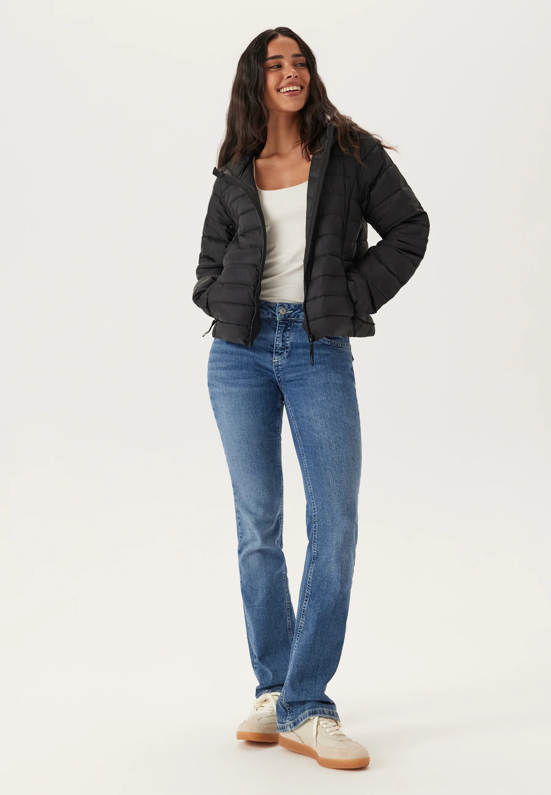Onltahia Lw Quilted Hood Jkt - Image 3