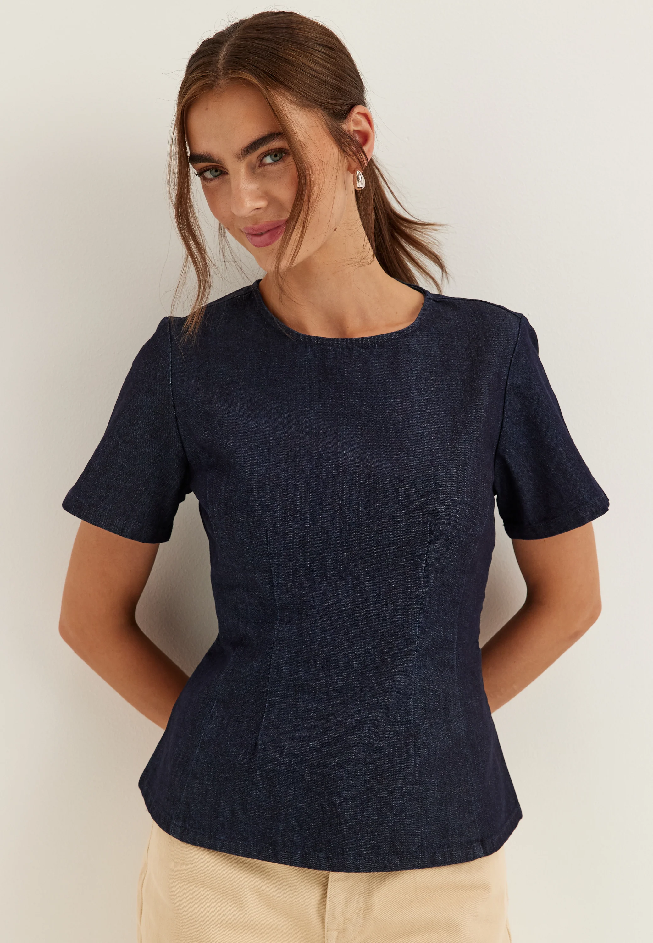 Onltammy S/S FITTED DNM SHIRT - Image 2