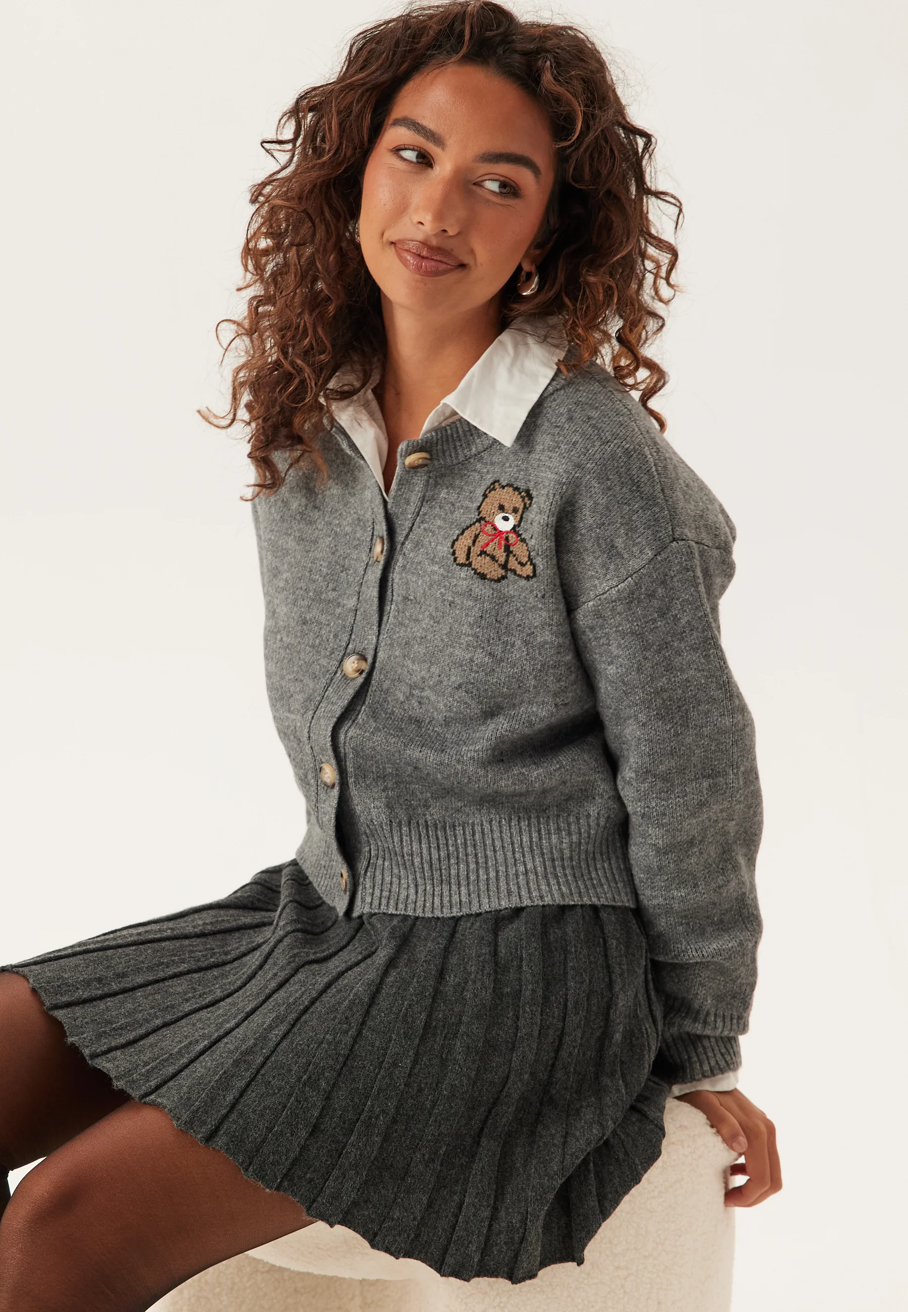 Onlteddy Ls Cardigan - Image 2