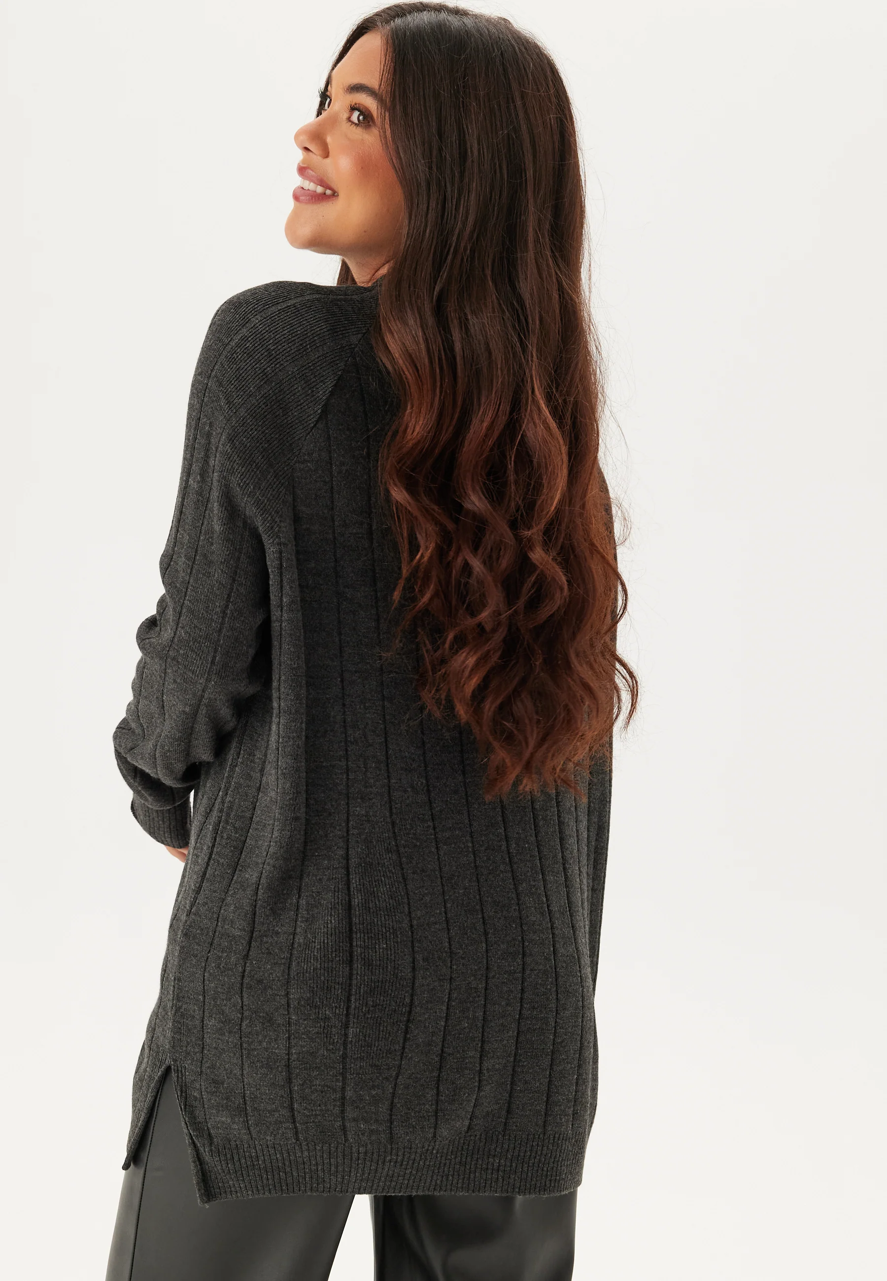 Onltess Ls Long High Neck Knt - Image 2
