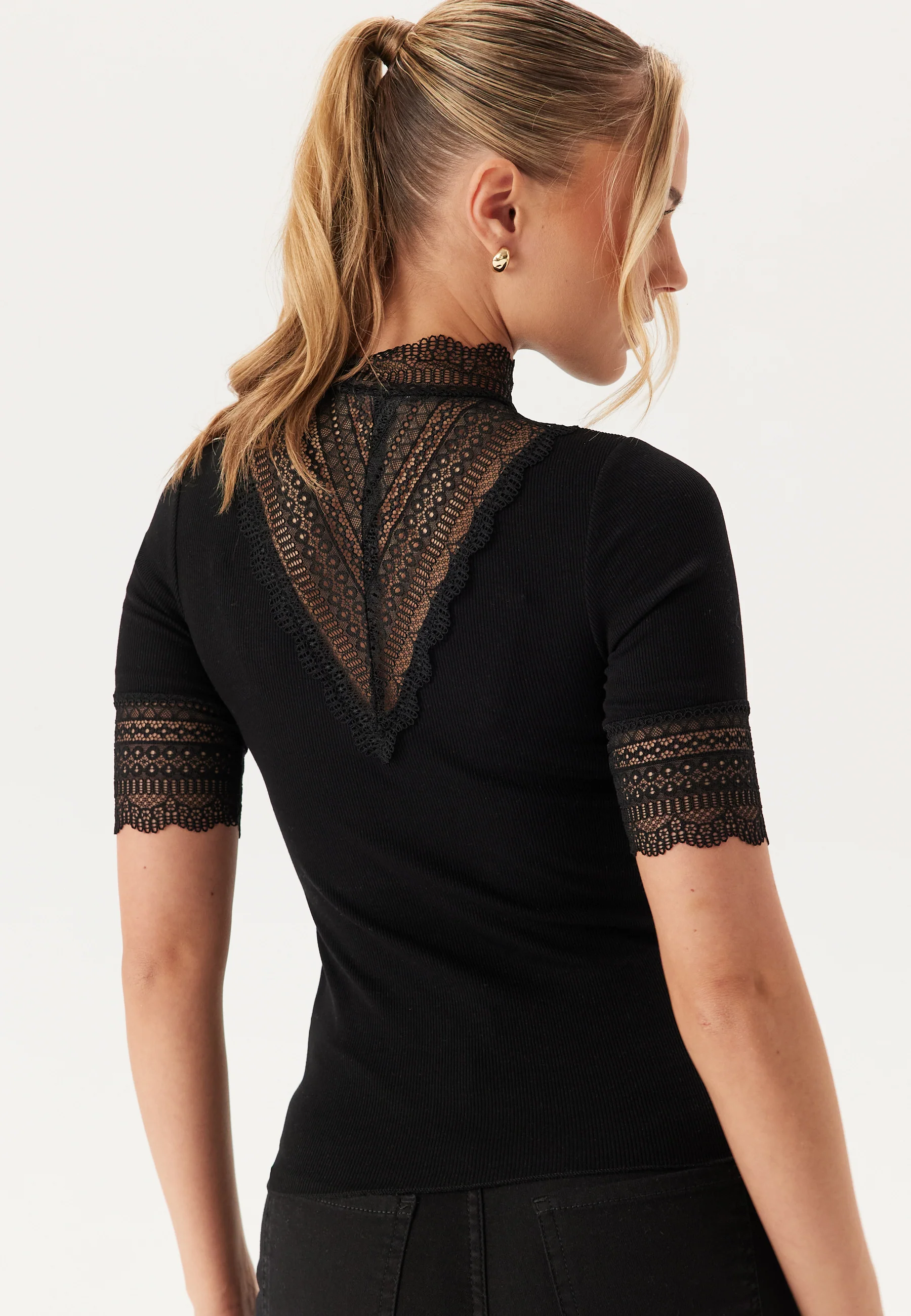 Onltilde Highneck S/S TOP JRS - Image 2