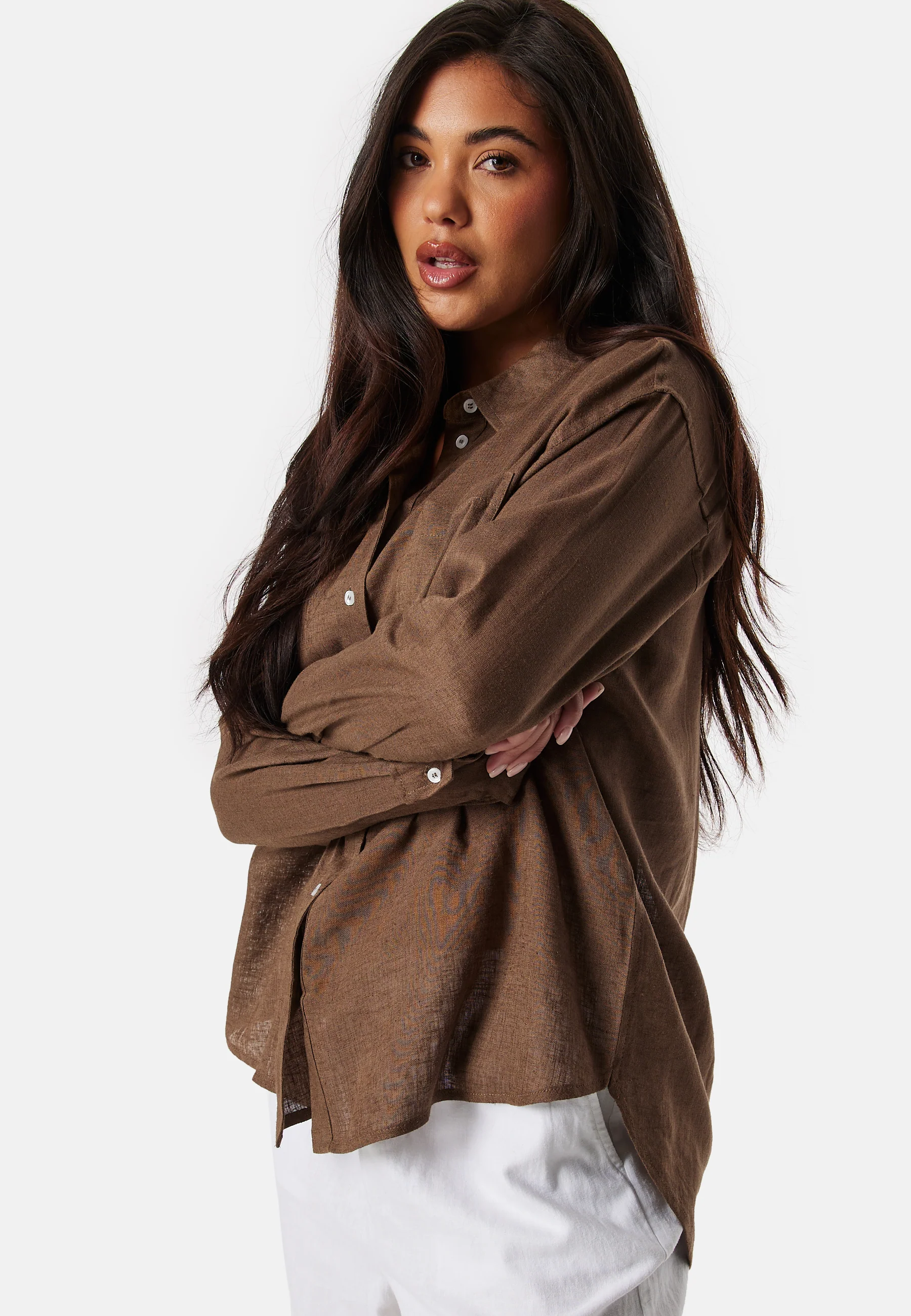 Onltokyo Linen Blend Shirt