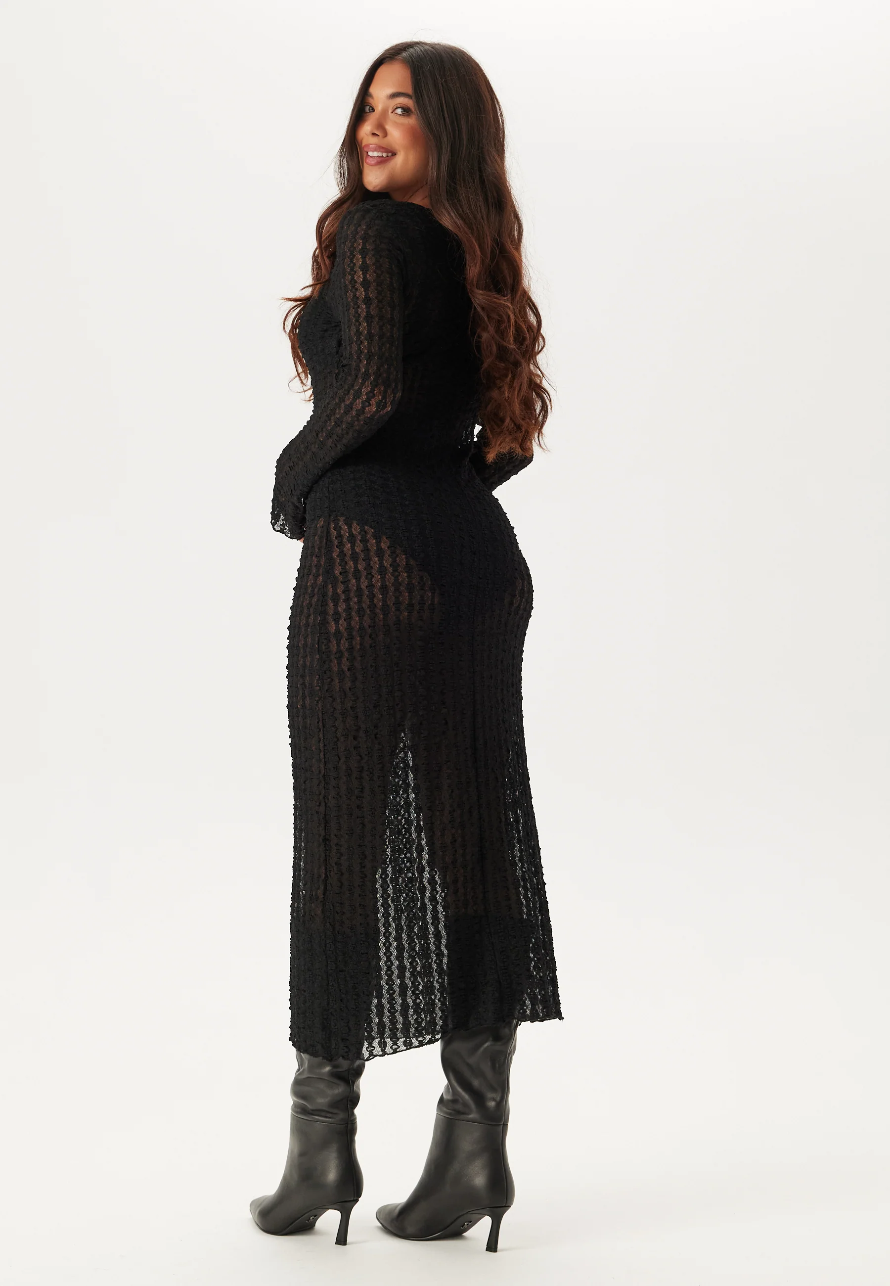 Onltwinky L/S LACE DRESS LACE - Image 3
