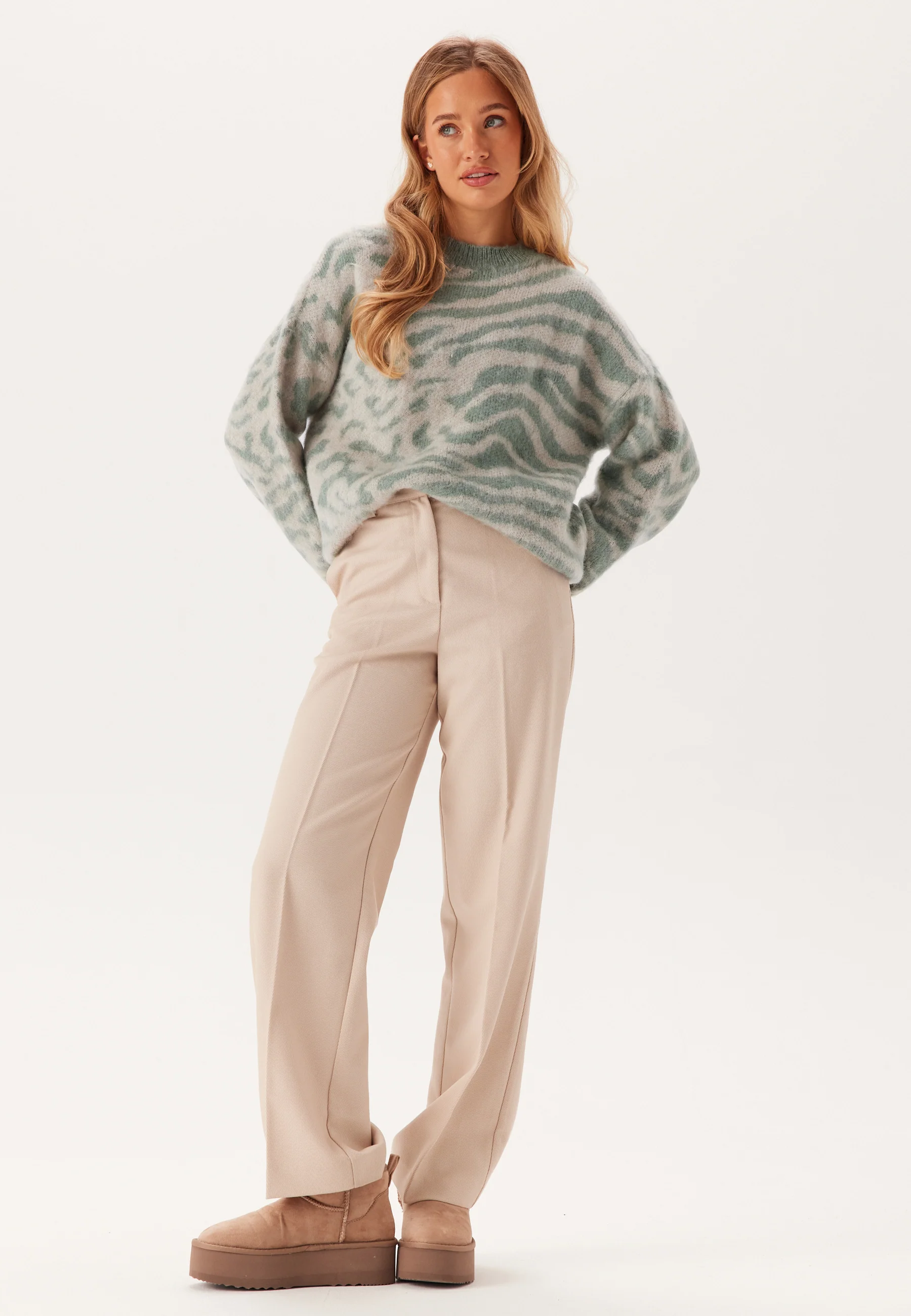 Onlwild Ls Jq Long O-neck - Image 3