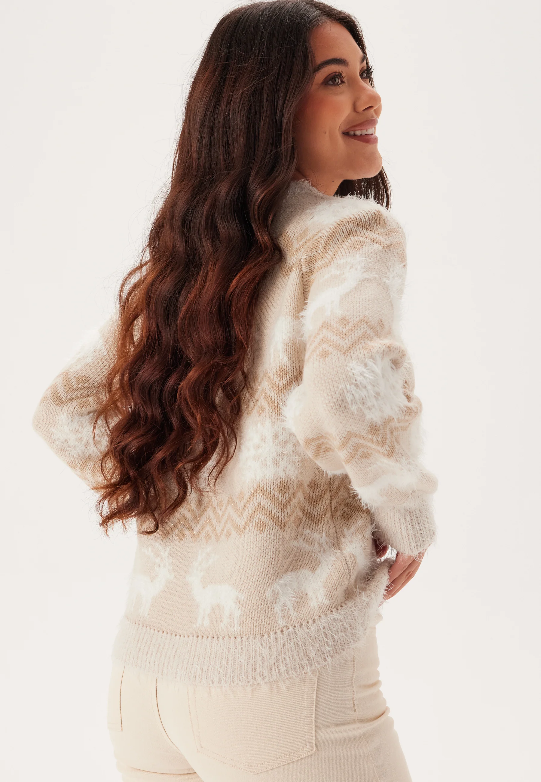 Onlxmas Fairisle L/S PULLOVER - Image 2
