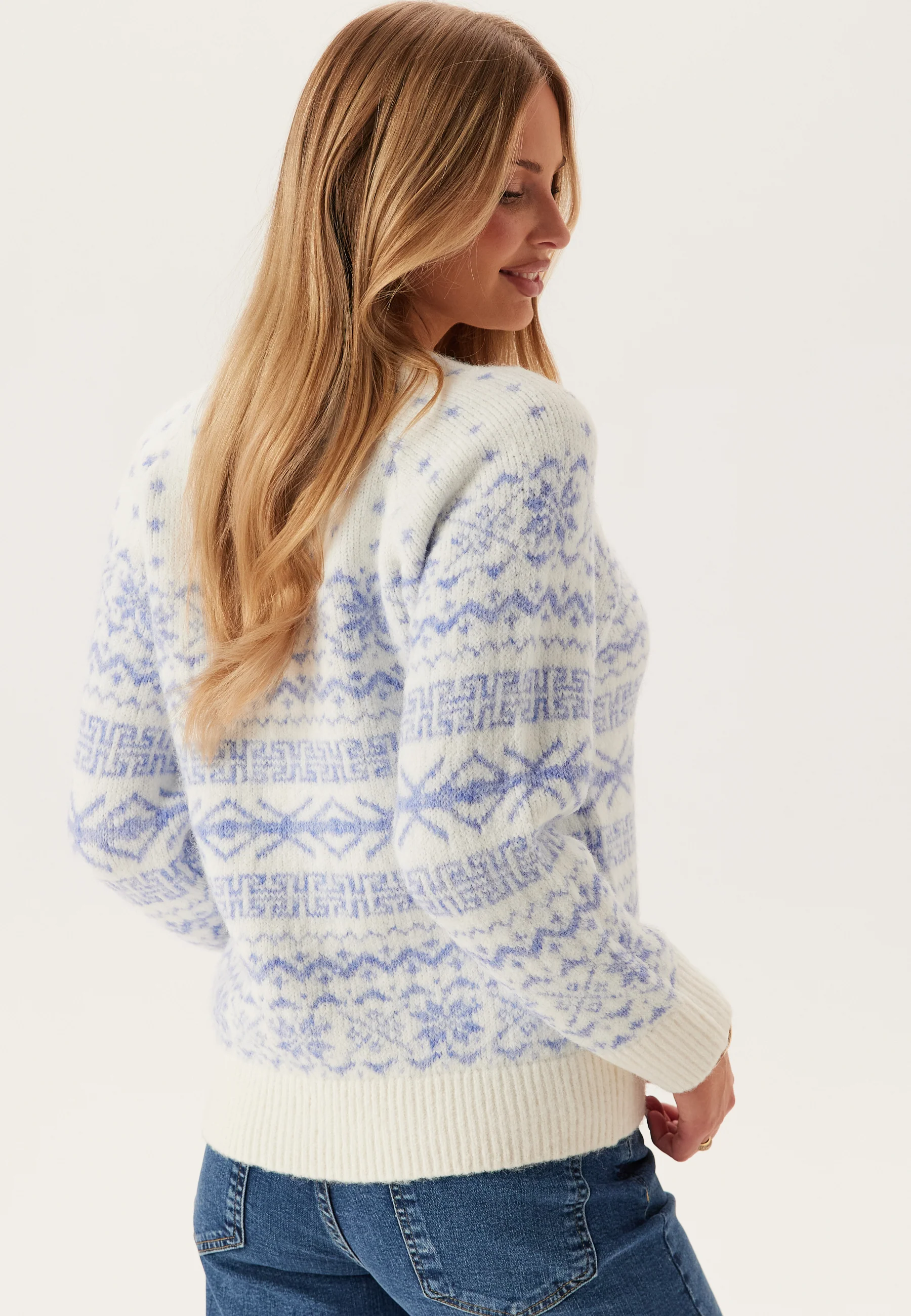 Onlxmas Nordic Ls O-neck Knt - Image 2