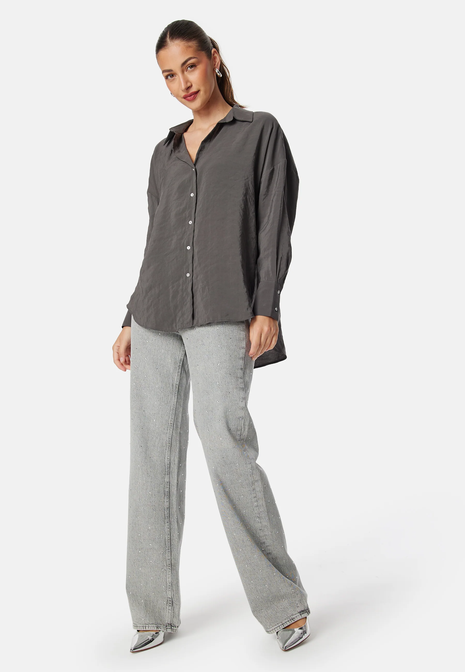 Onlzazima L/S Loose Shirt - Image 3