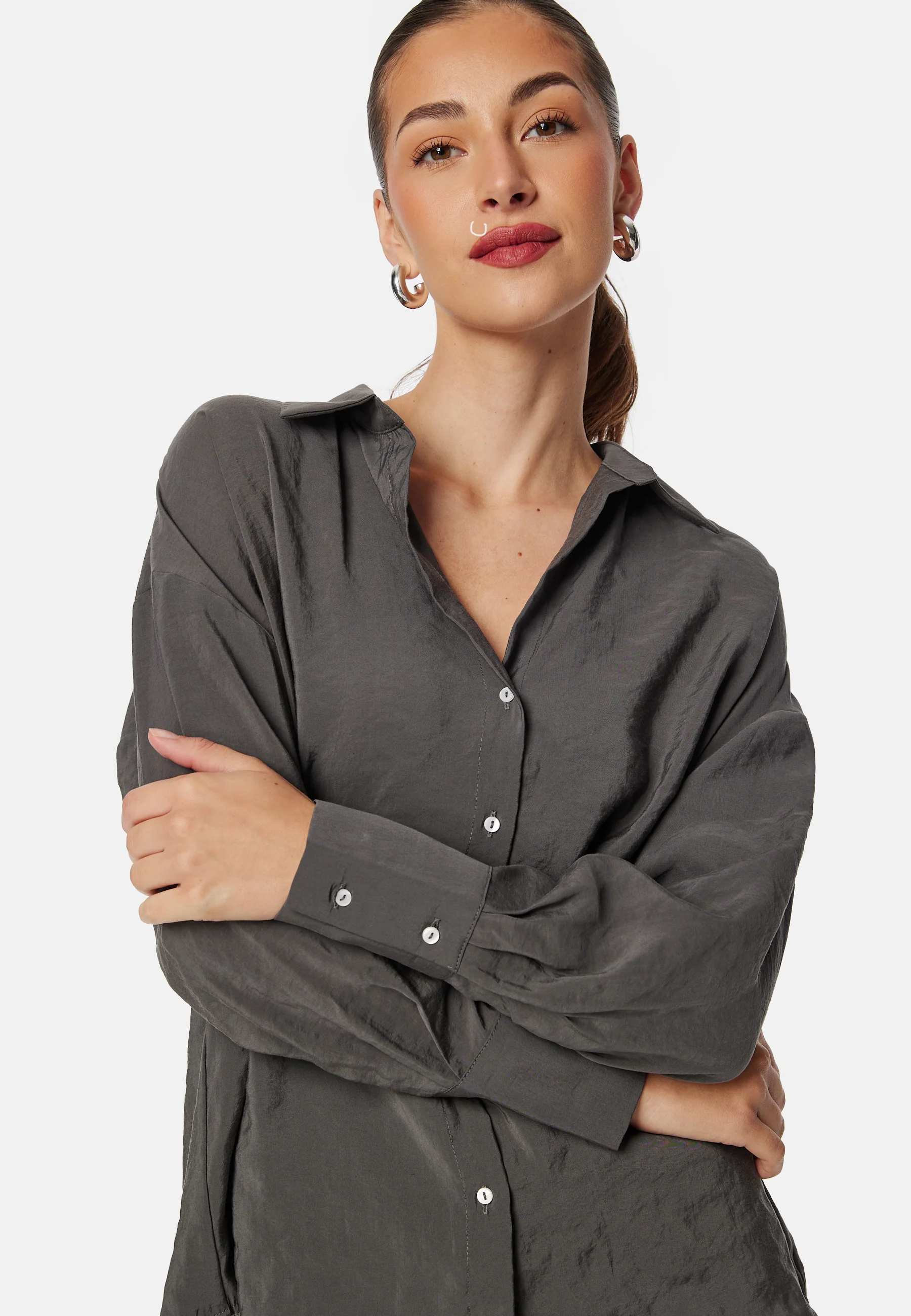 Onlzazima L/S Loose Shirt - Image 4