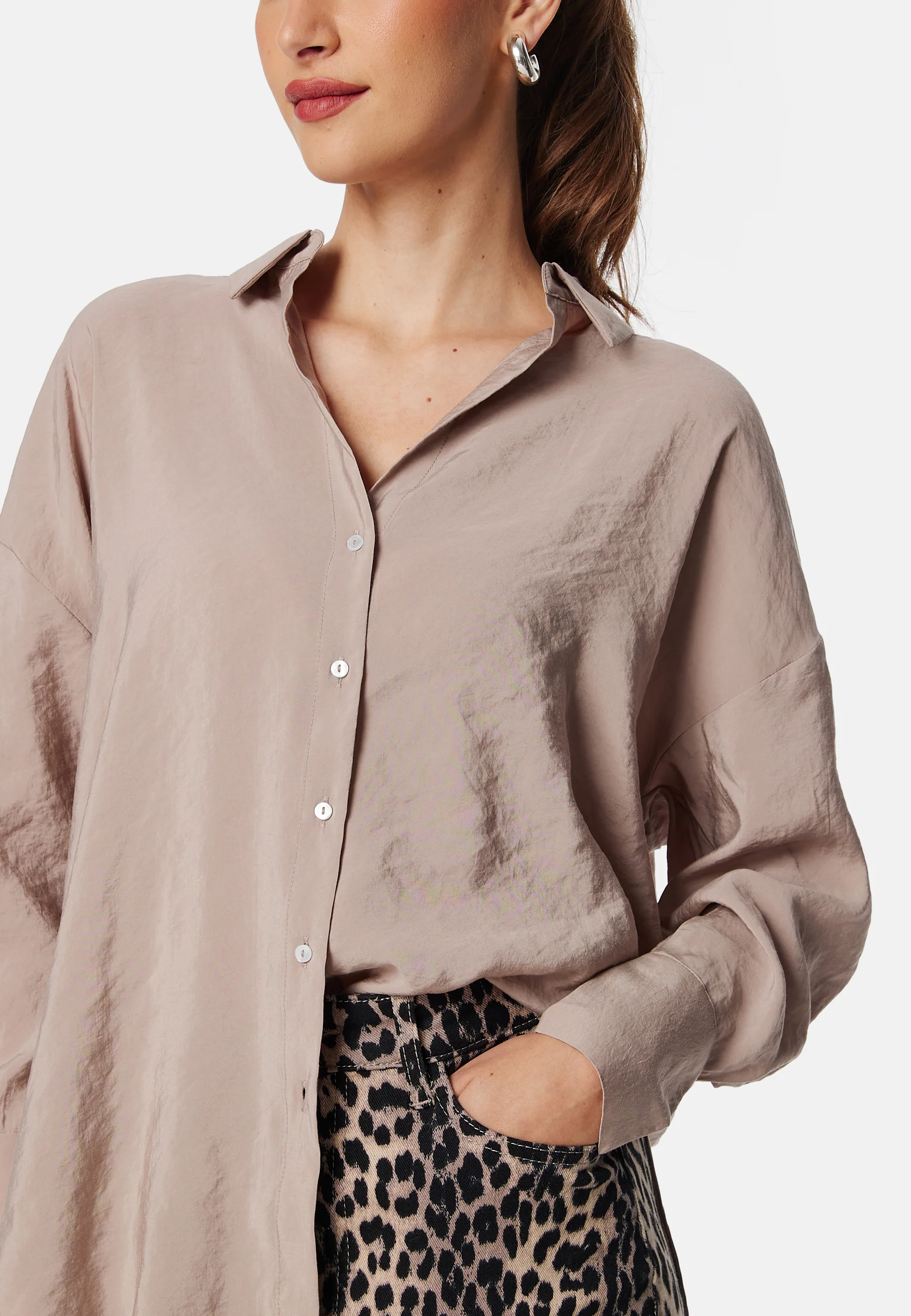 Onlzazima L/S Loose Shirt - Image 4