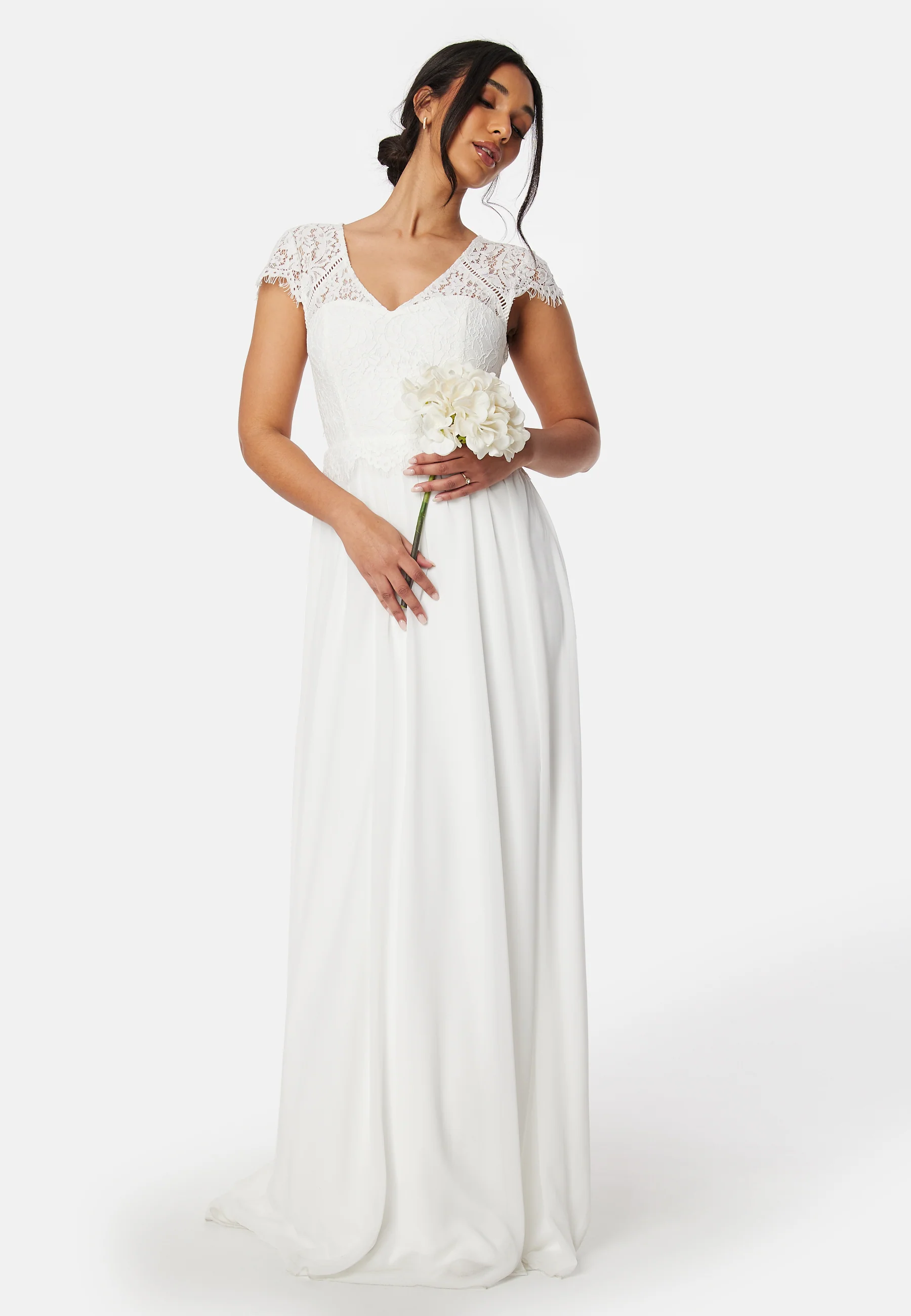 Open Back Lace Gown