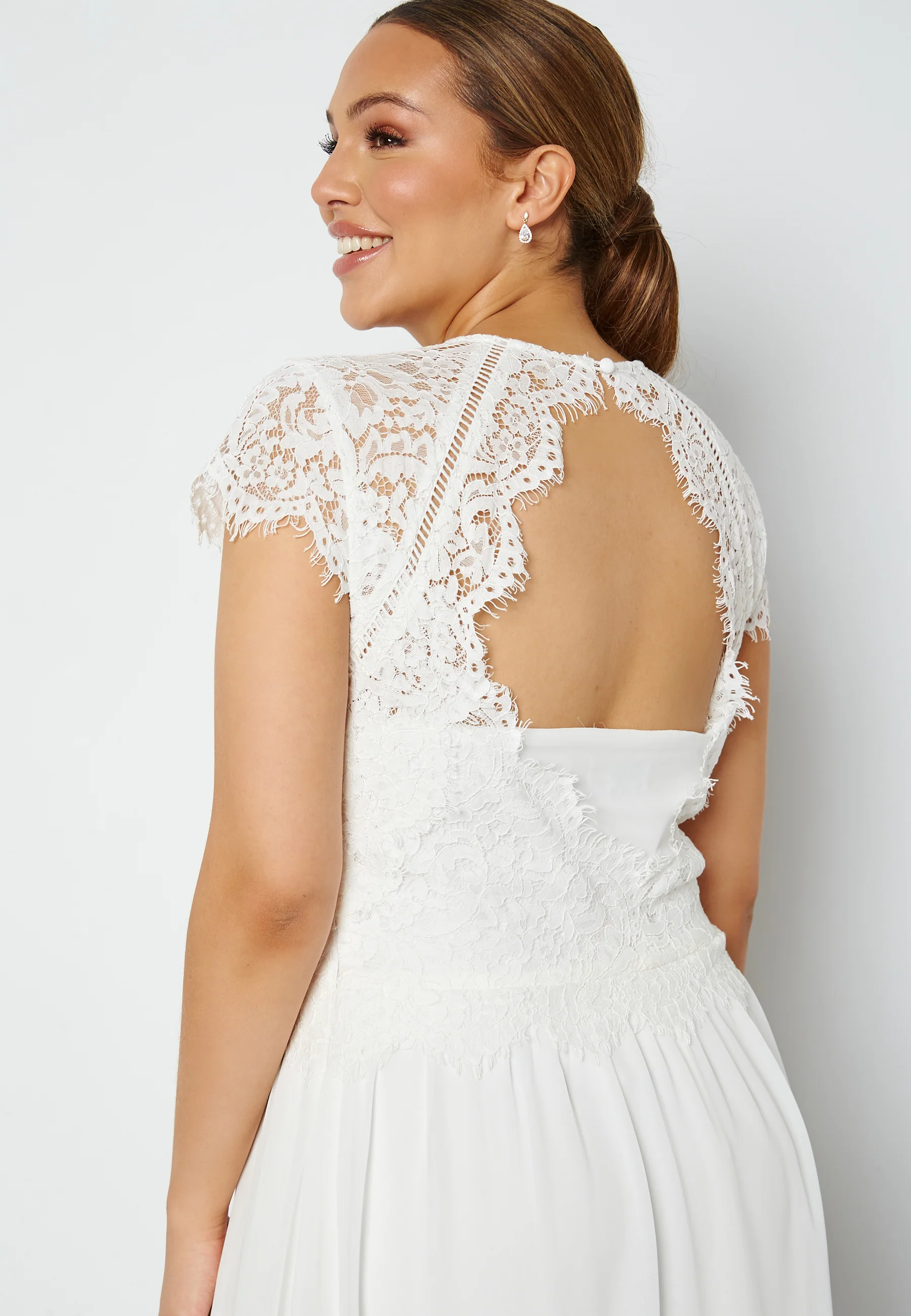 Open Back Lace Gown - Image 7