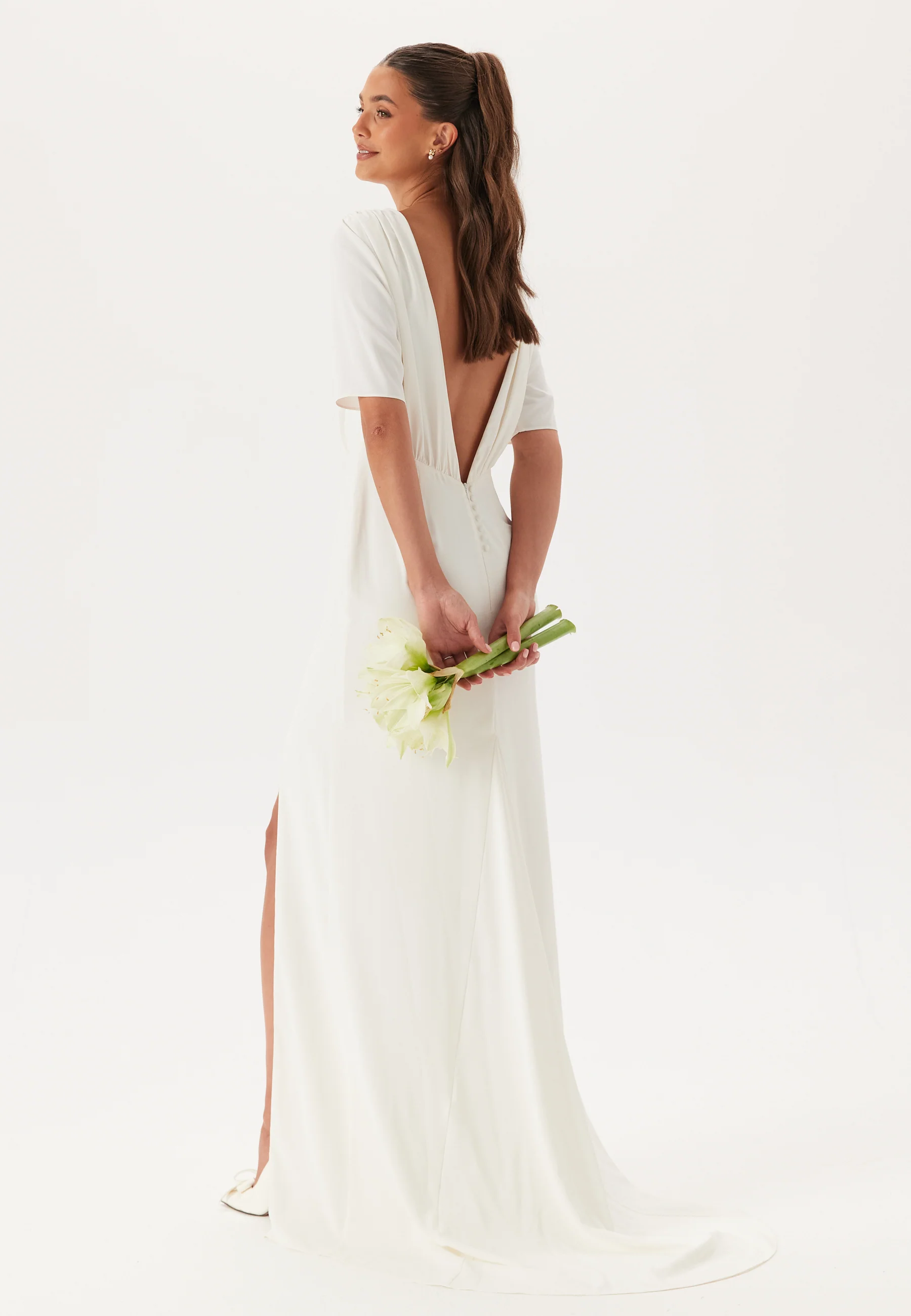Open Back Wedding Gown - Image 3