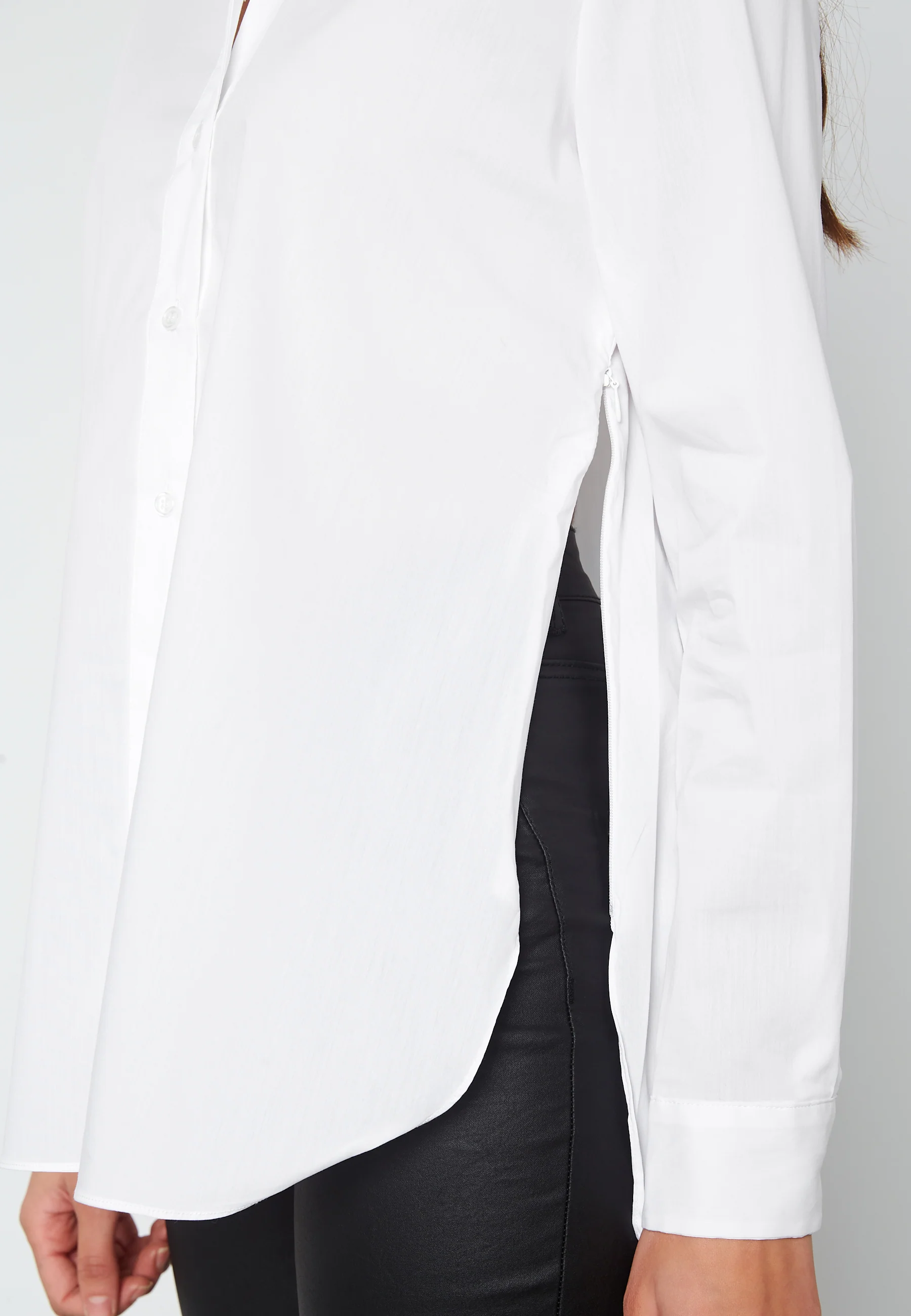 Ori LS Side Zip Shirt - Image 5