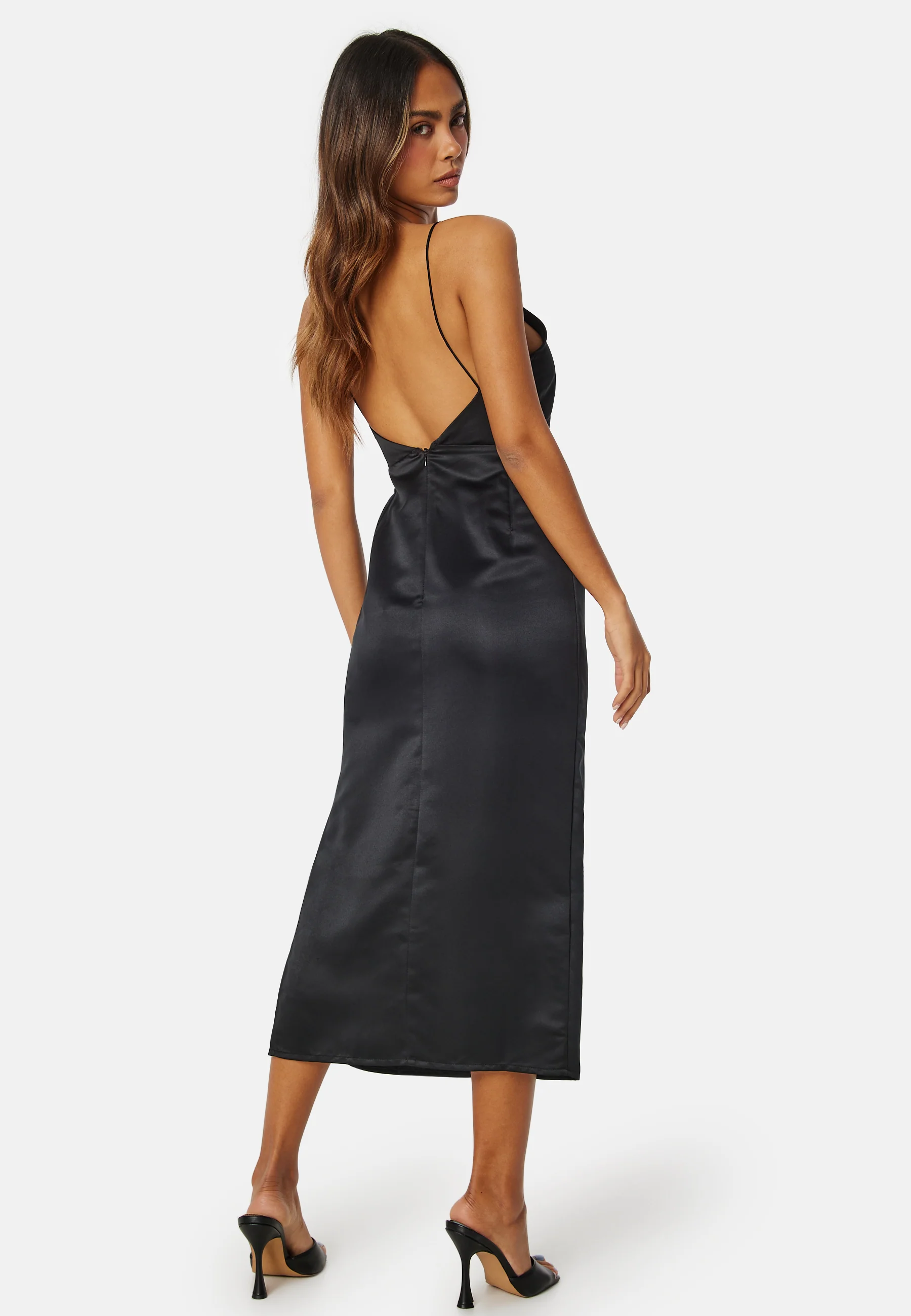 Ortiza Satin Dress - Image 2