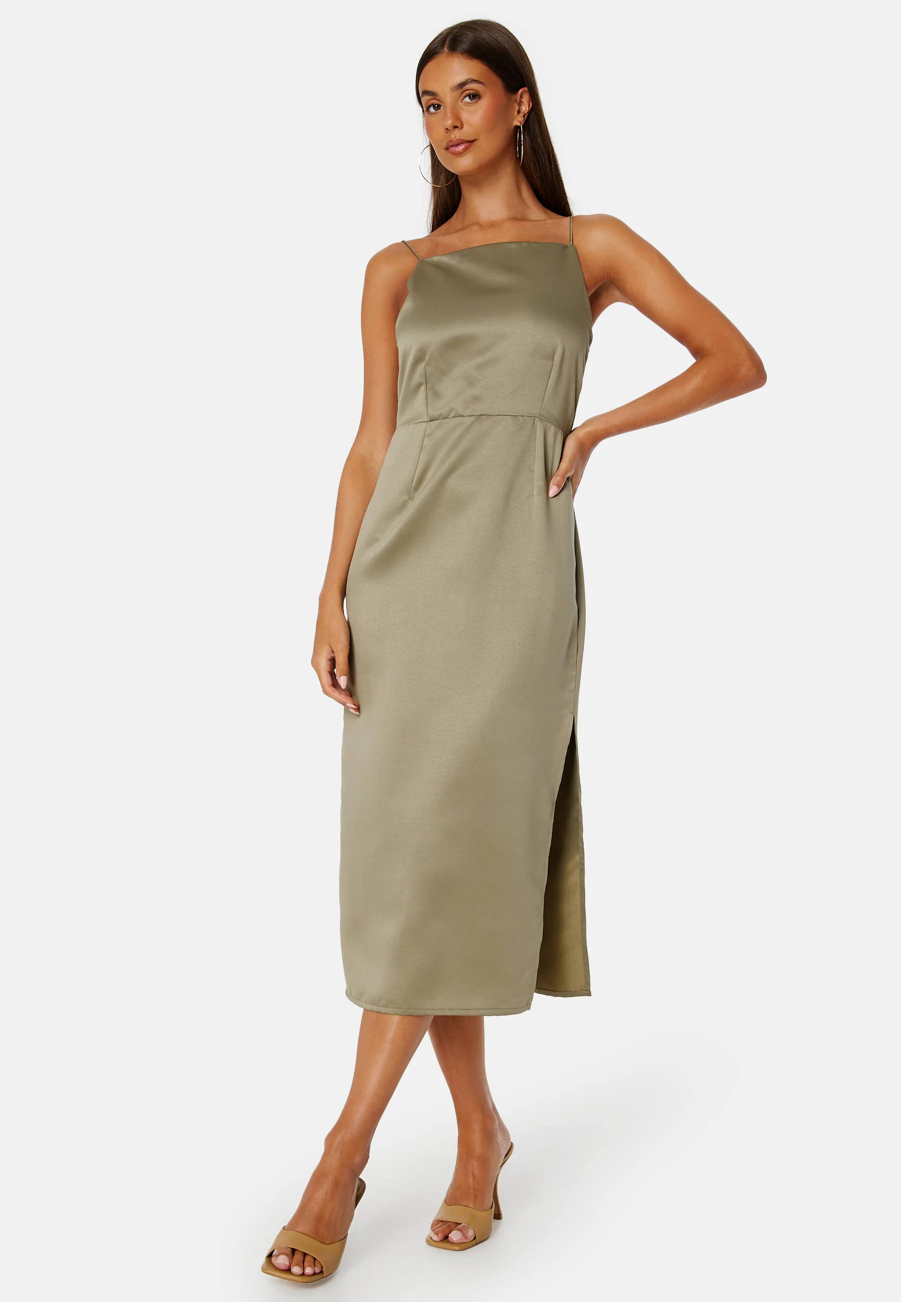 Ortiza Satin Dress