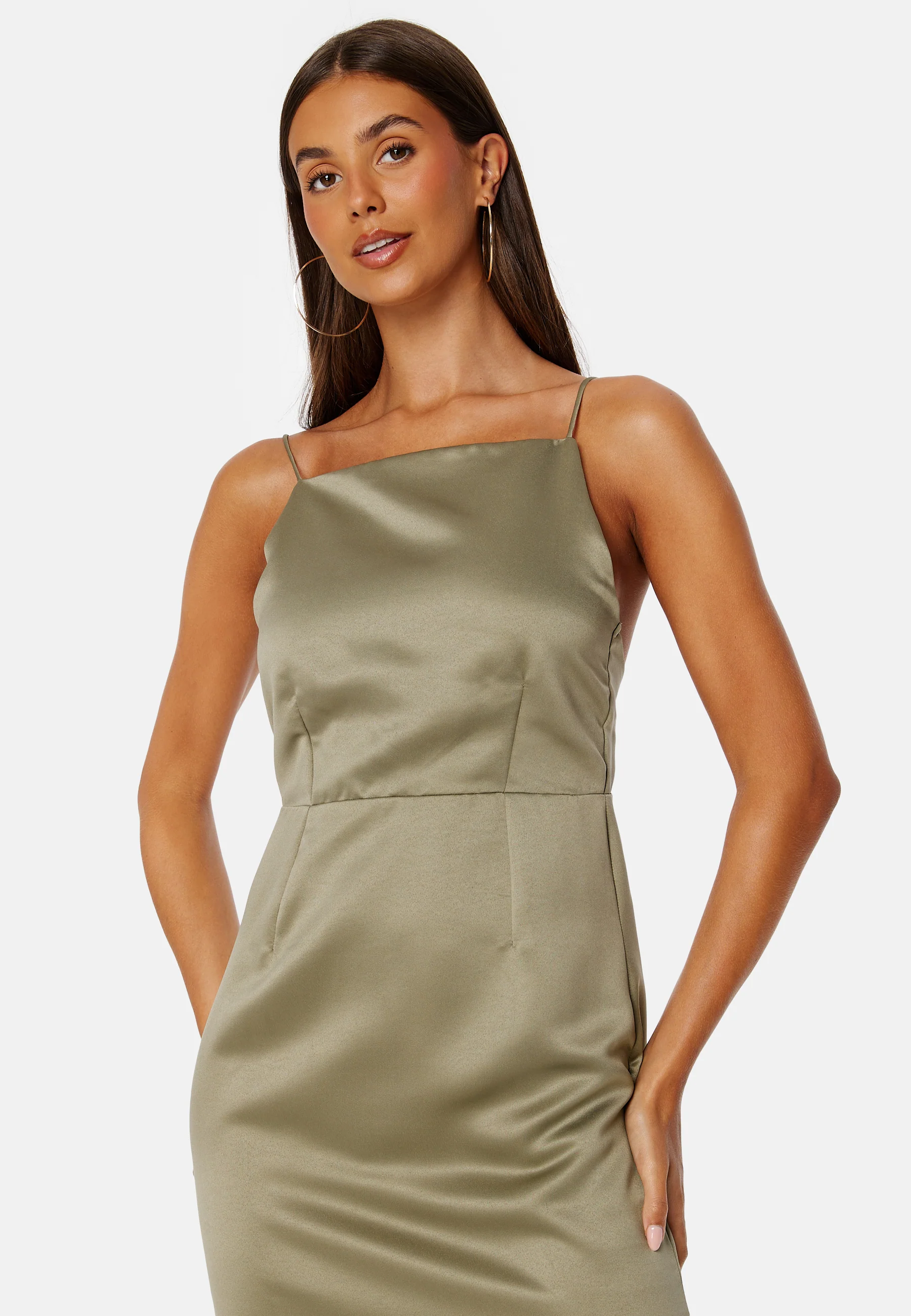 Ortiza Satin Dress - Image 4
