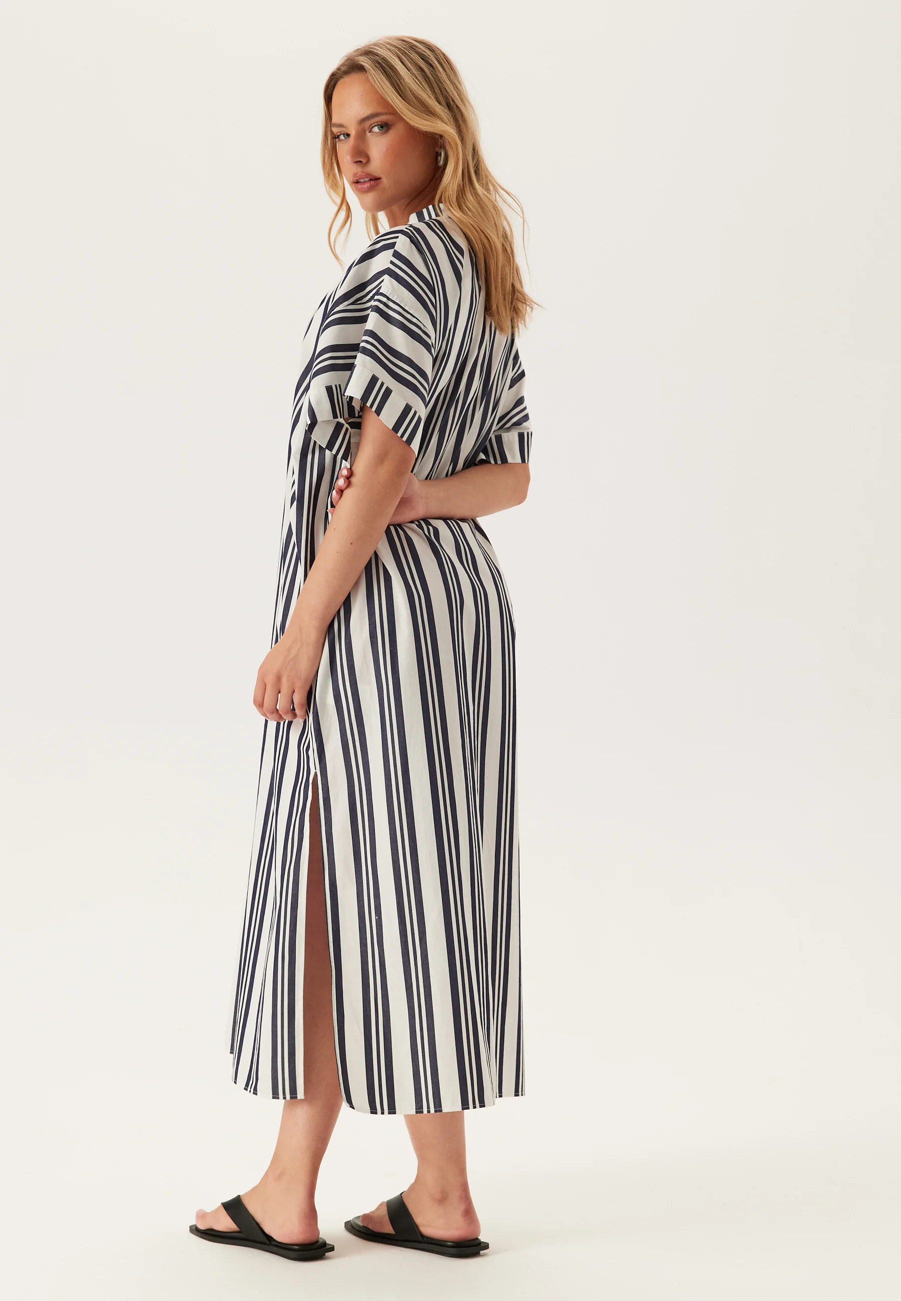 Os Striped Caftan Dress - Image 3