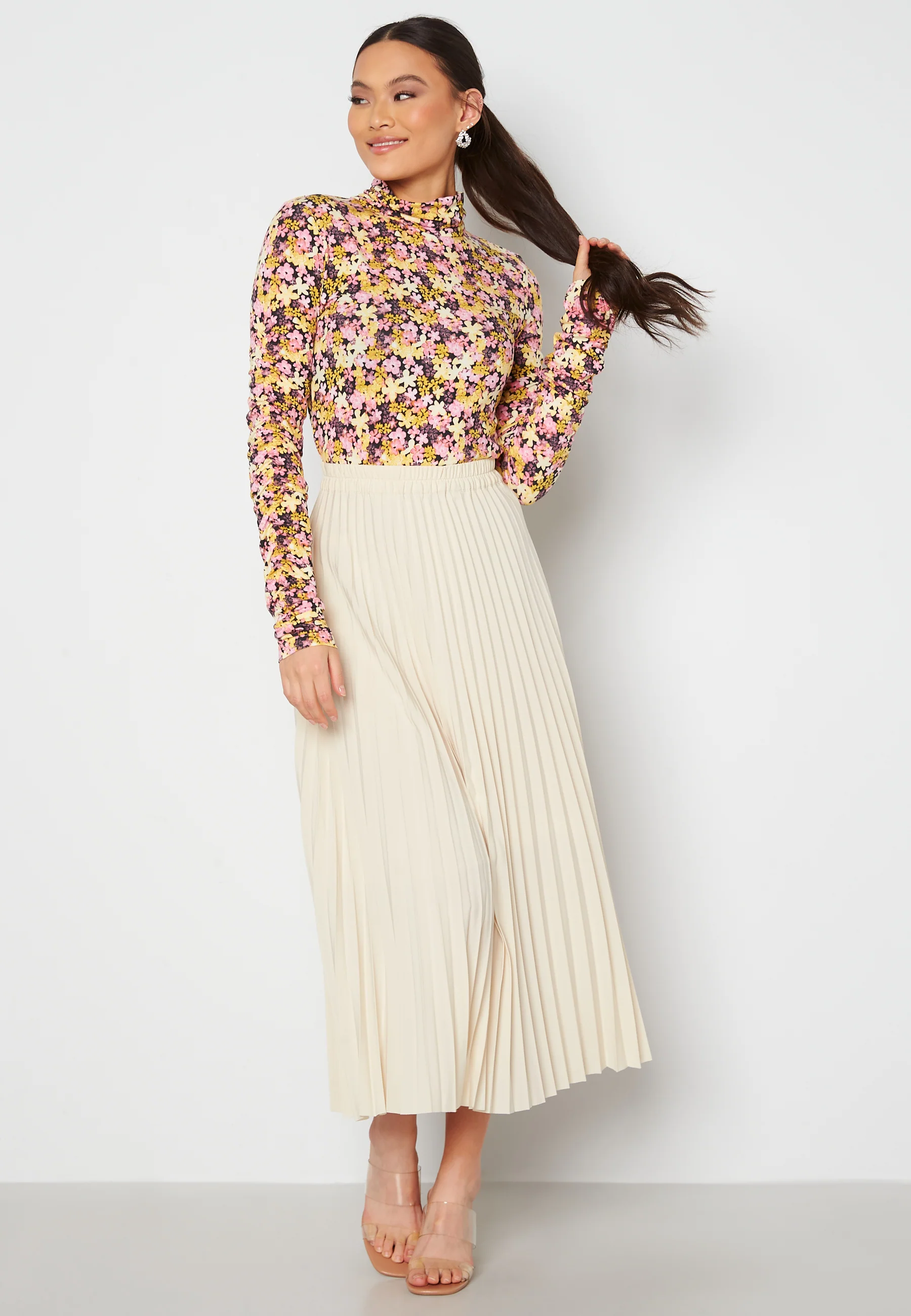 Ottilia LS Roll Neck Top - Image 2