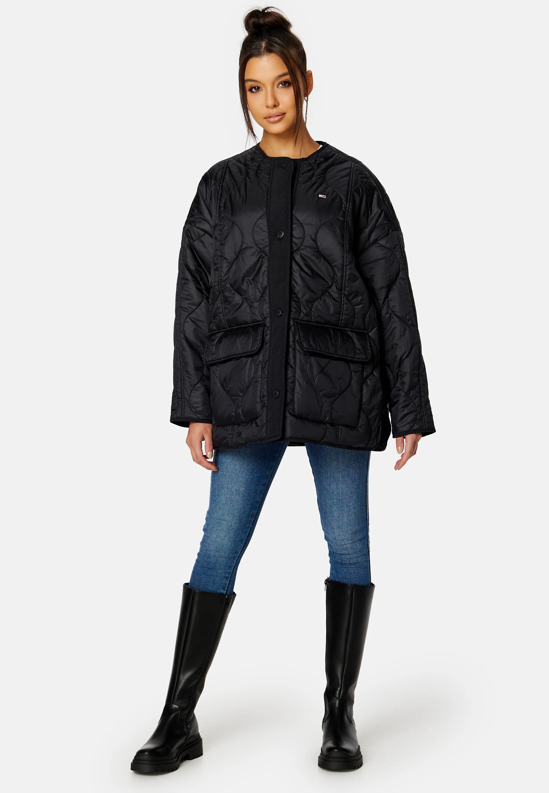 Oversize Onion Quilt Jacket - Image 3
