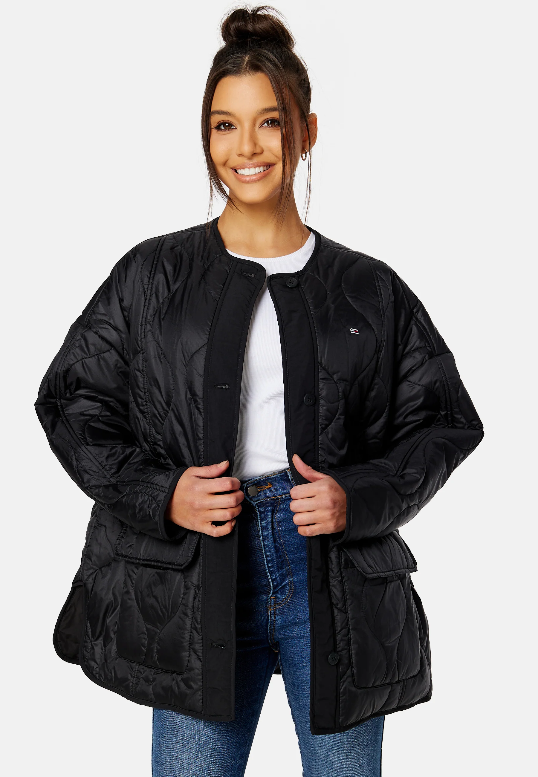 Oversize Onion Quilt Jacket - Image 4