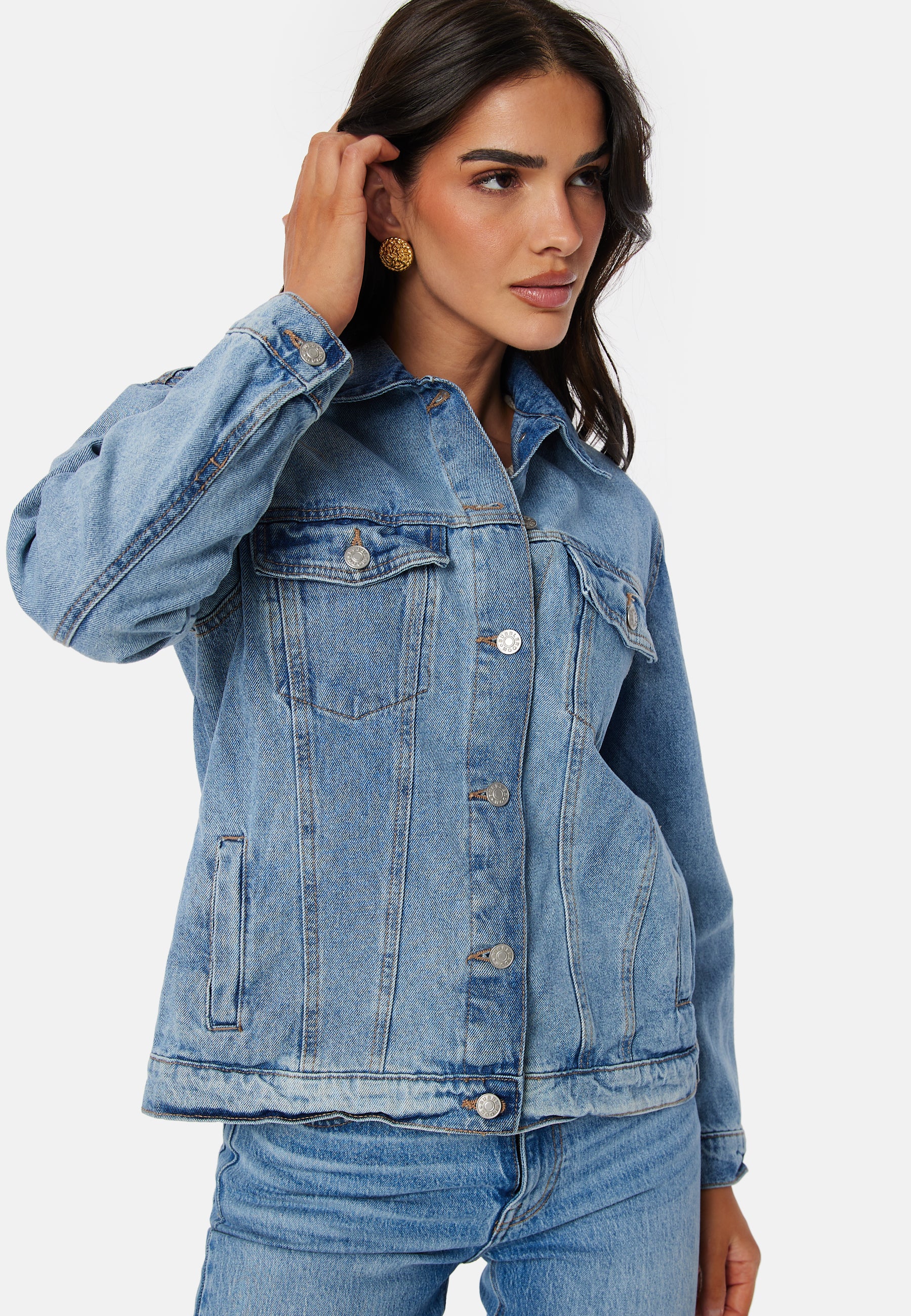 Oversized Denim Jacket - Image 4