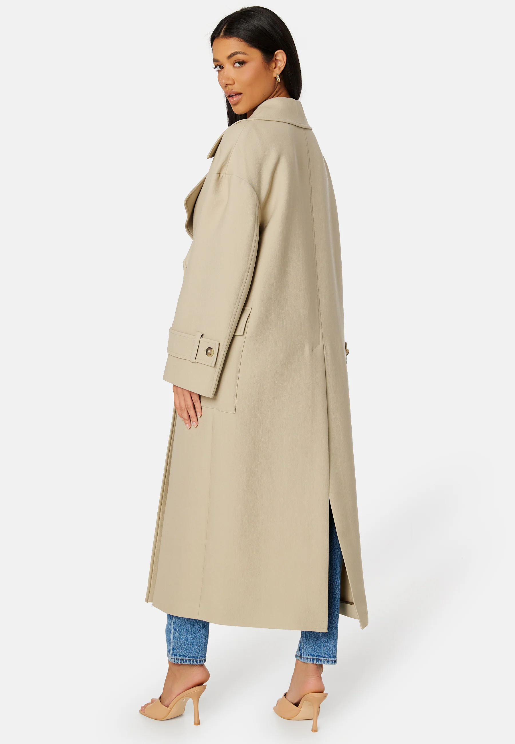Oversized Fluid Coat - Image 2