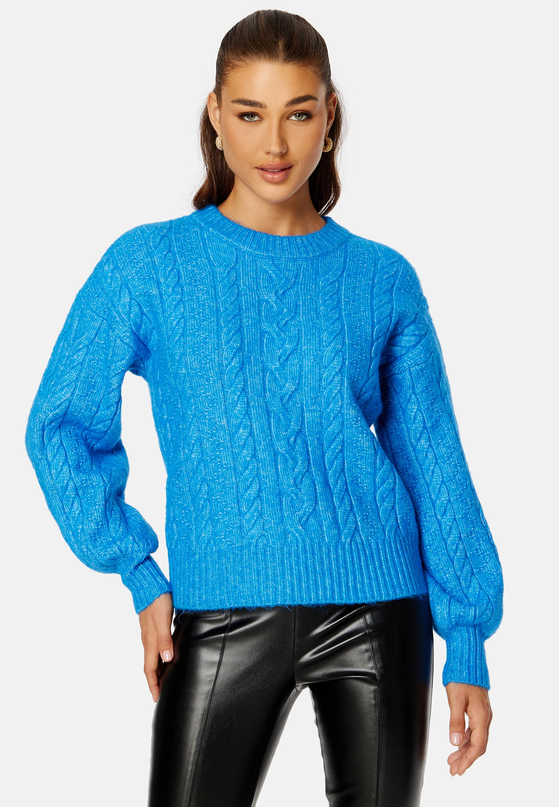 Oya O-Neck L/S Knit Top