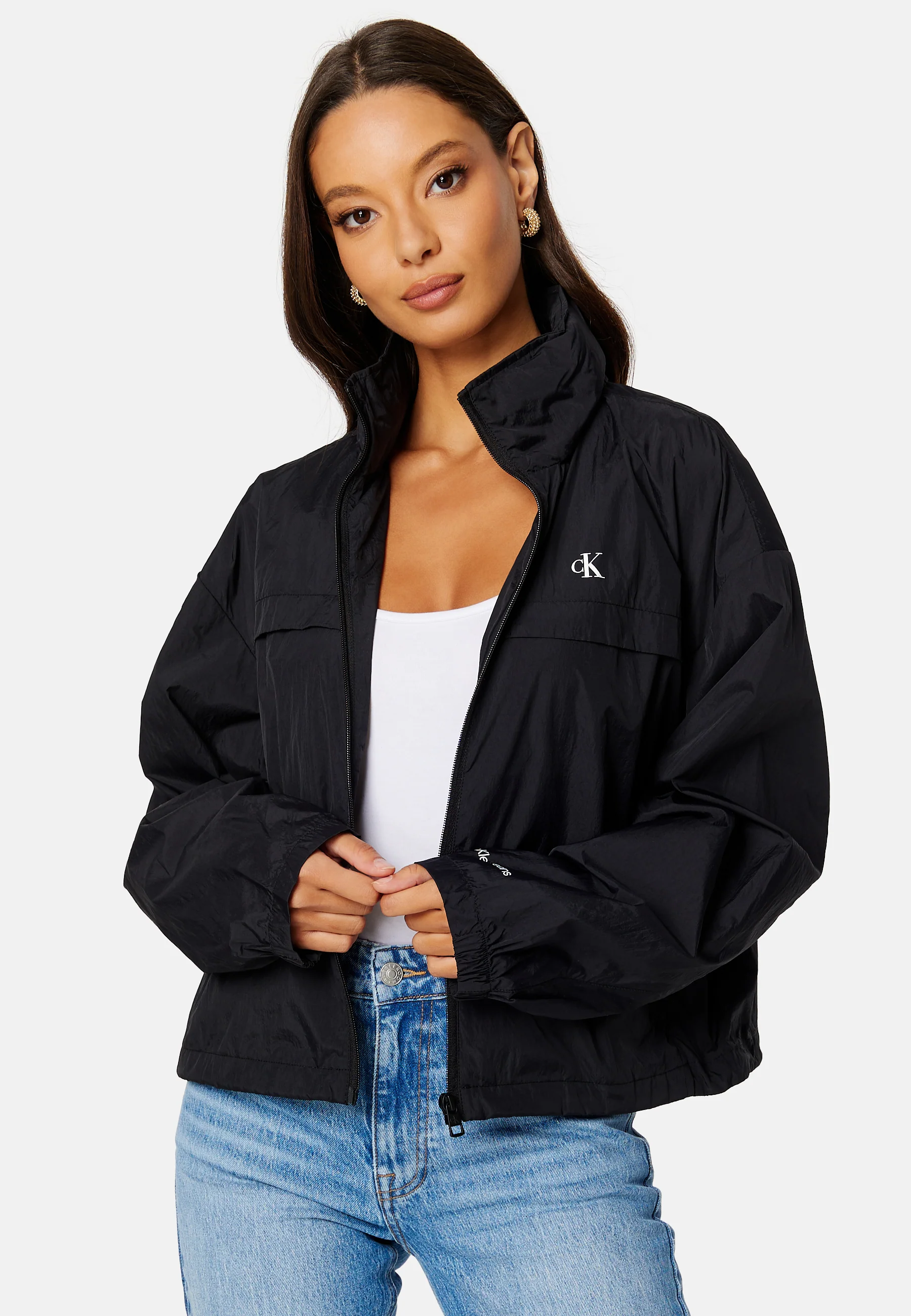 Packable Hood Windbreaker Jacket