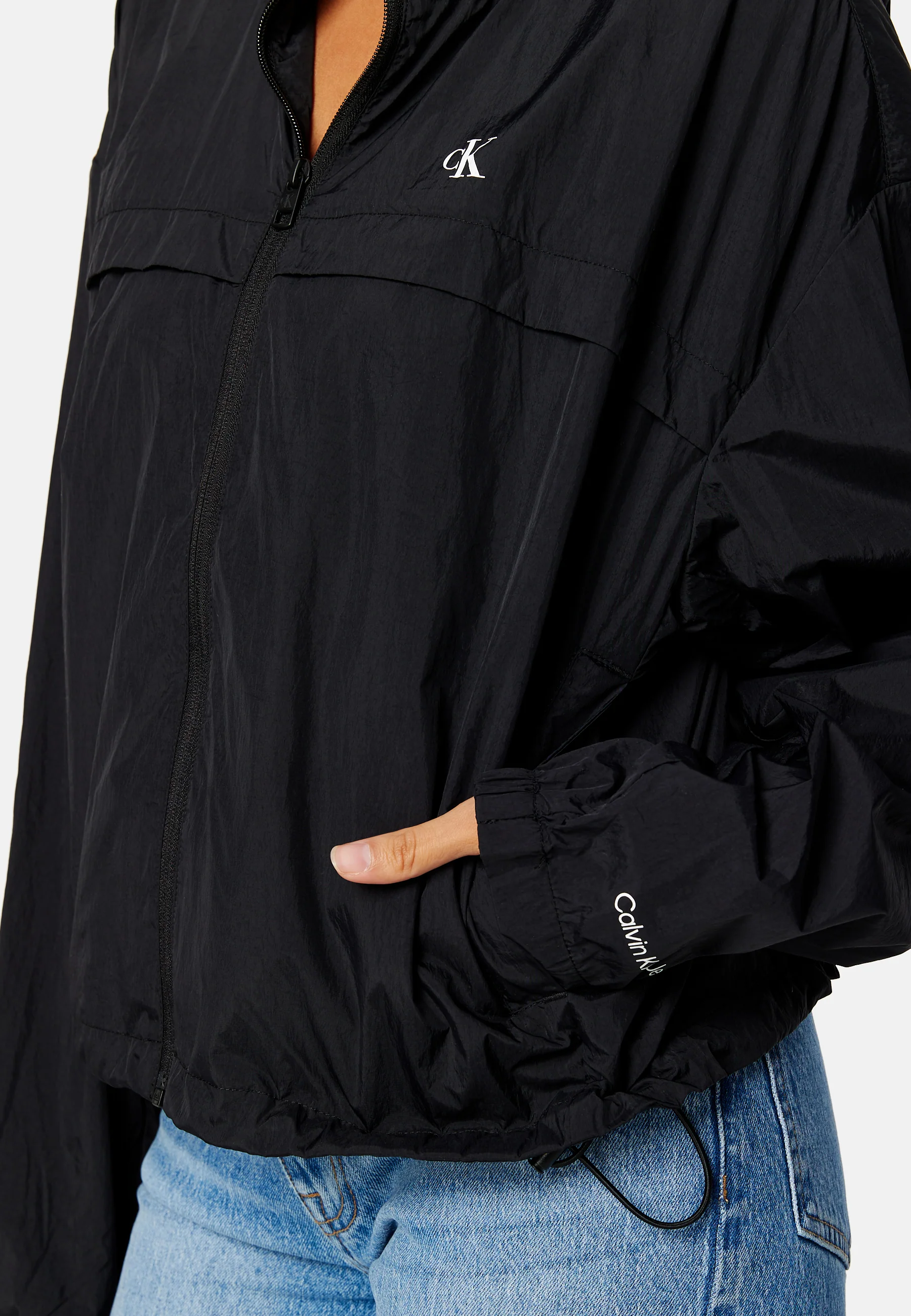 Packable Hood Windbreaker Jacket - Image 6