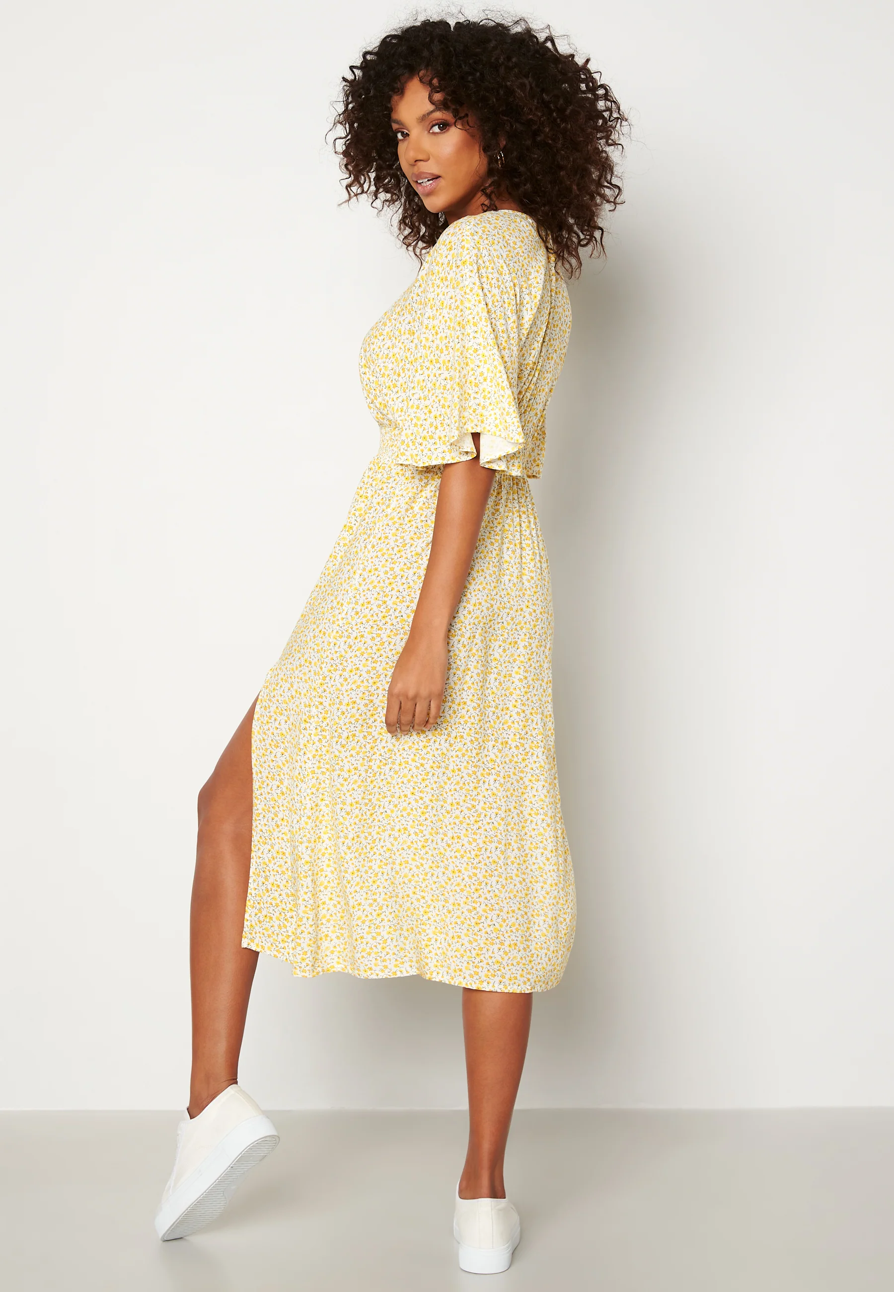 Parisia butterfly sleeve dress - Image 2