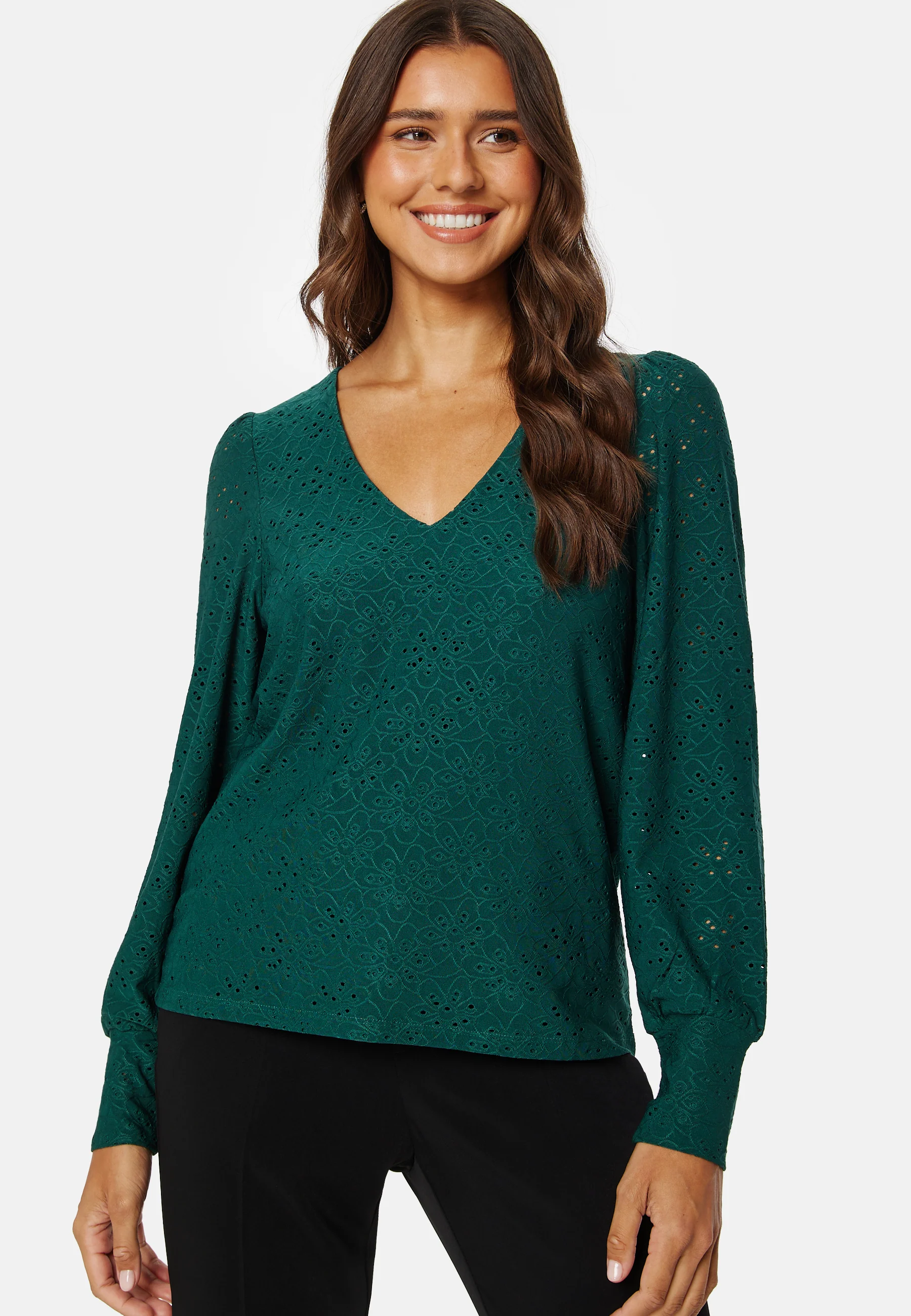 Paulina V-Neck L/S Top - Image 2