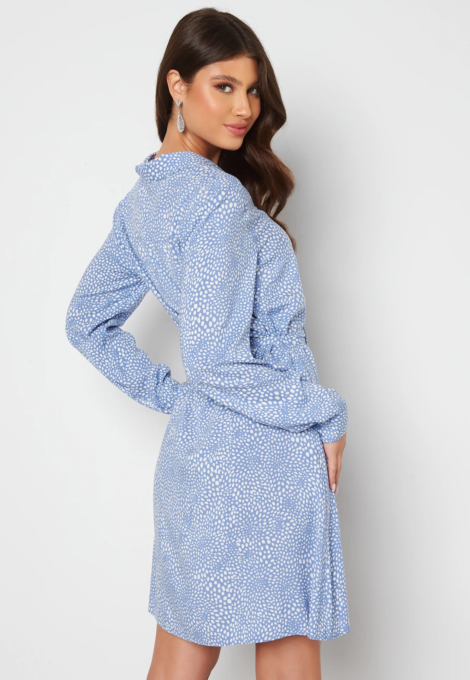 Paya L/S Shirt Dress - Image 3