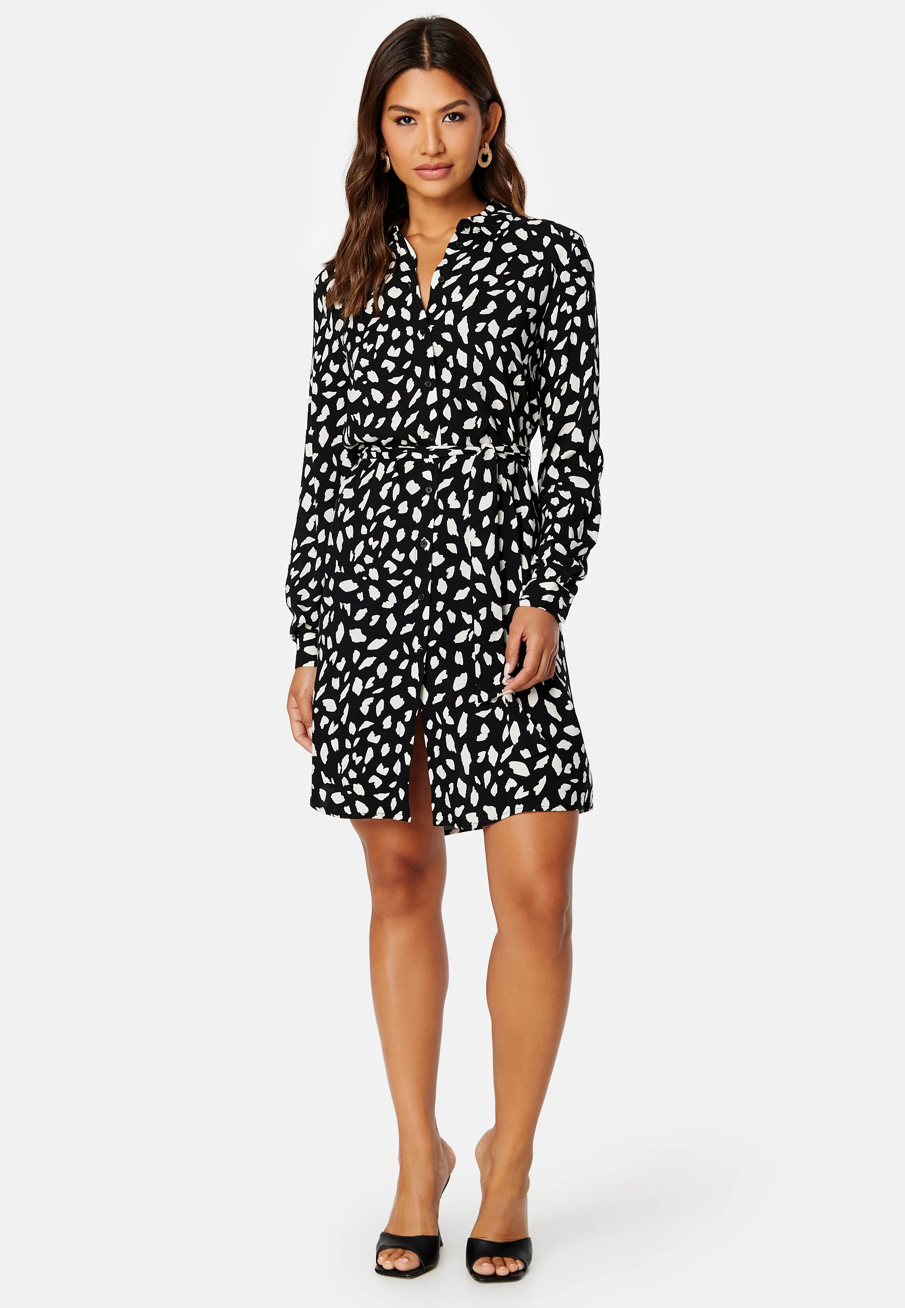 Paya L/S Shirt Dress /SU - Image 2