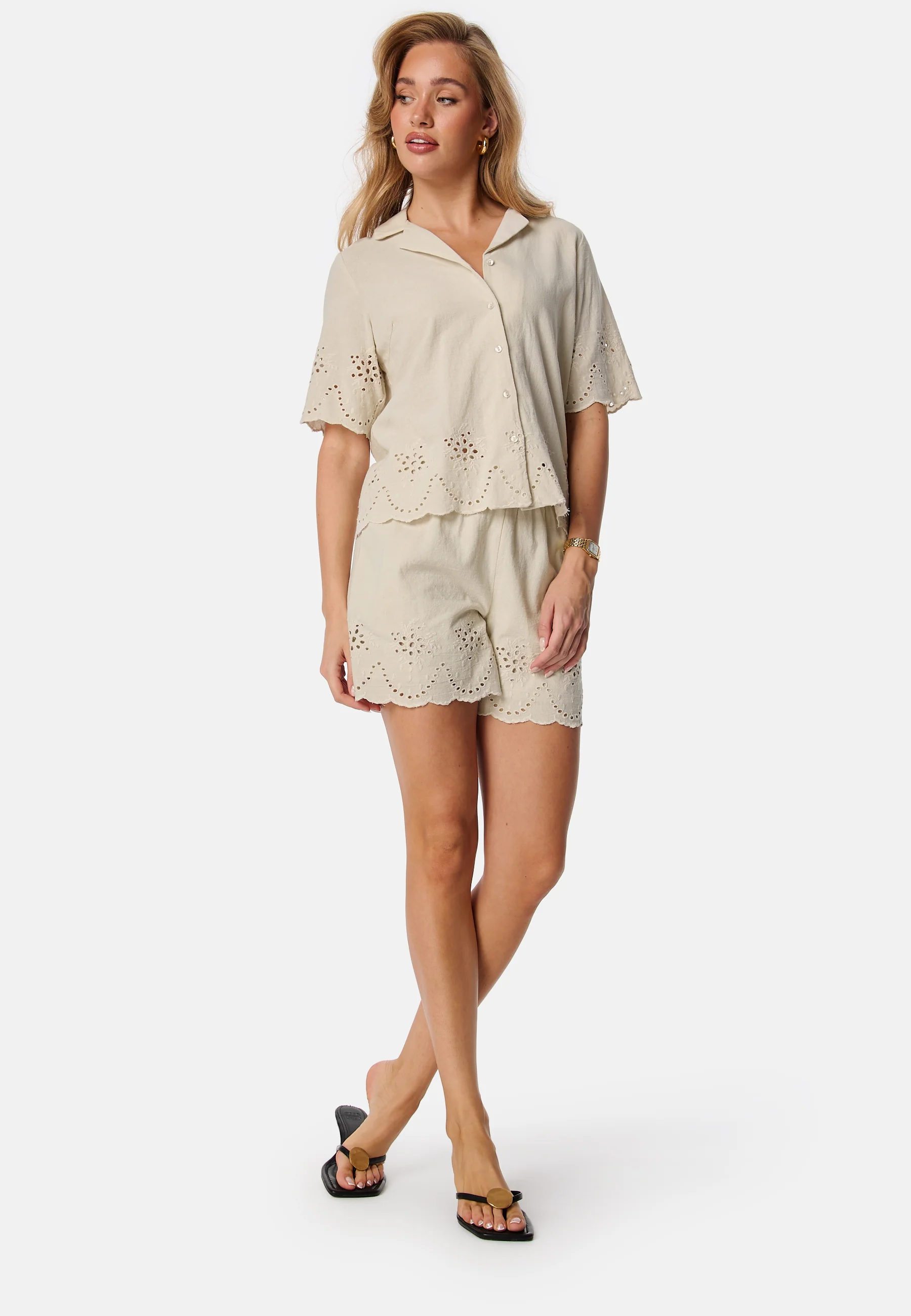 Pcalmina Embroidery Shirt - Image 3