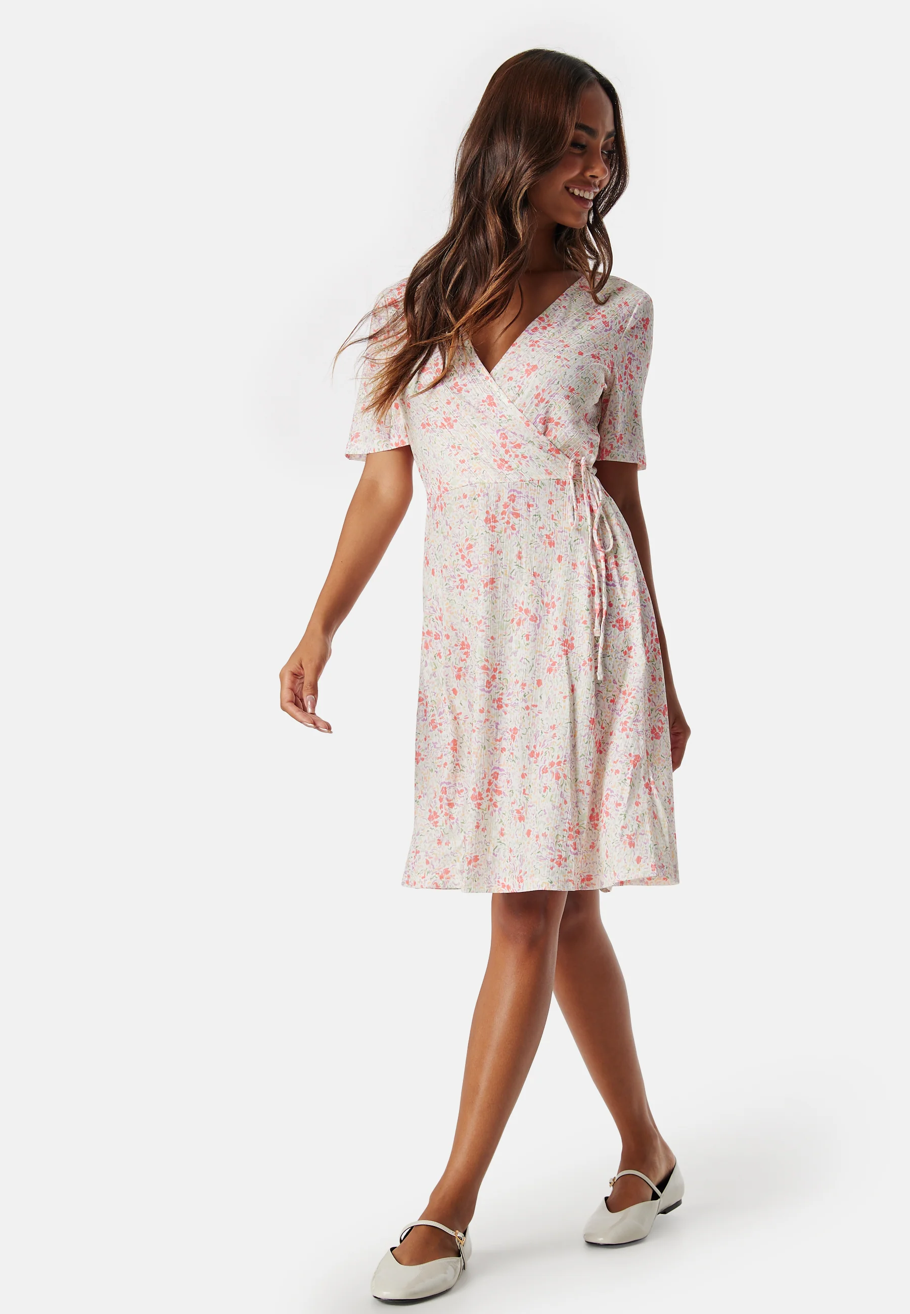 Pcappa SS Wrap Dress - Image 3