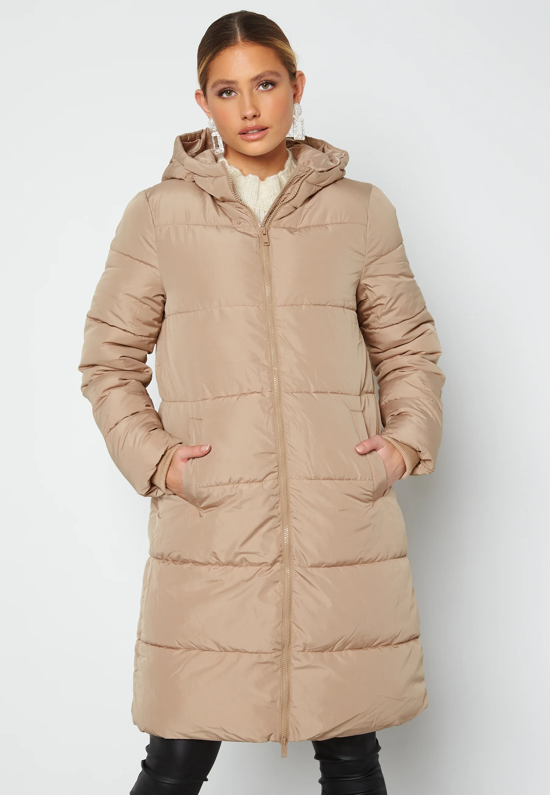 Pcbee New Long Puffer Jacket - Image 4