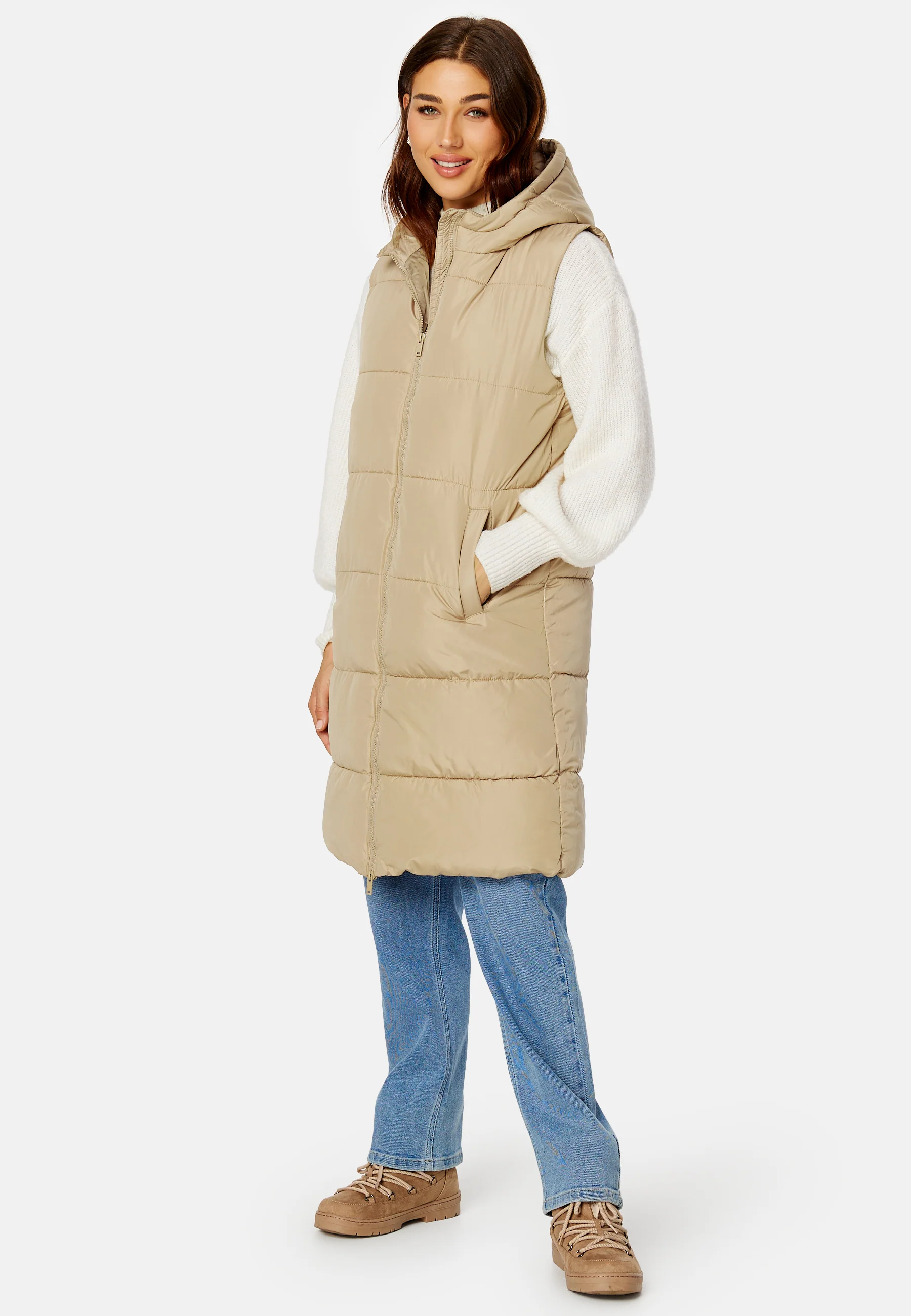 PCBEE NEW LONG PUFFER VEST - Image 2