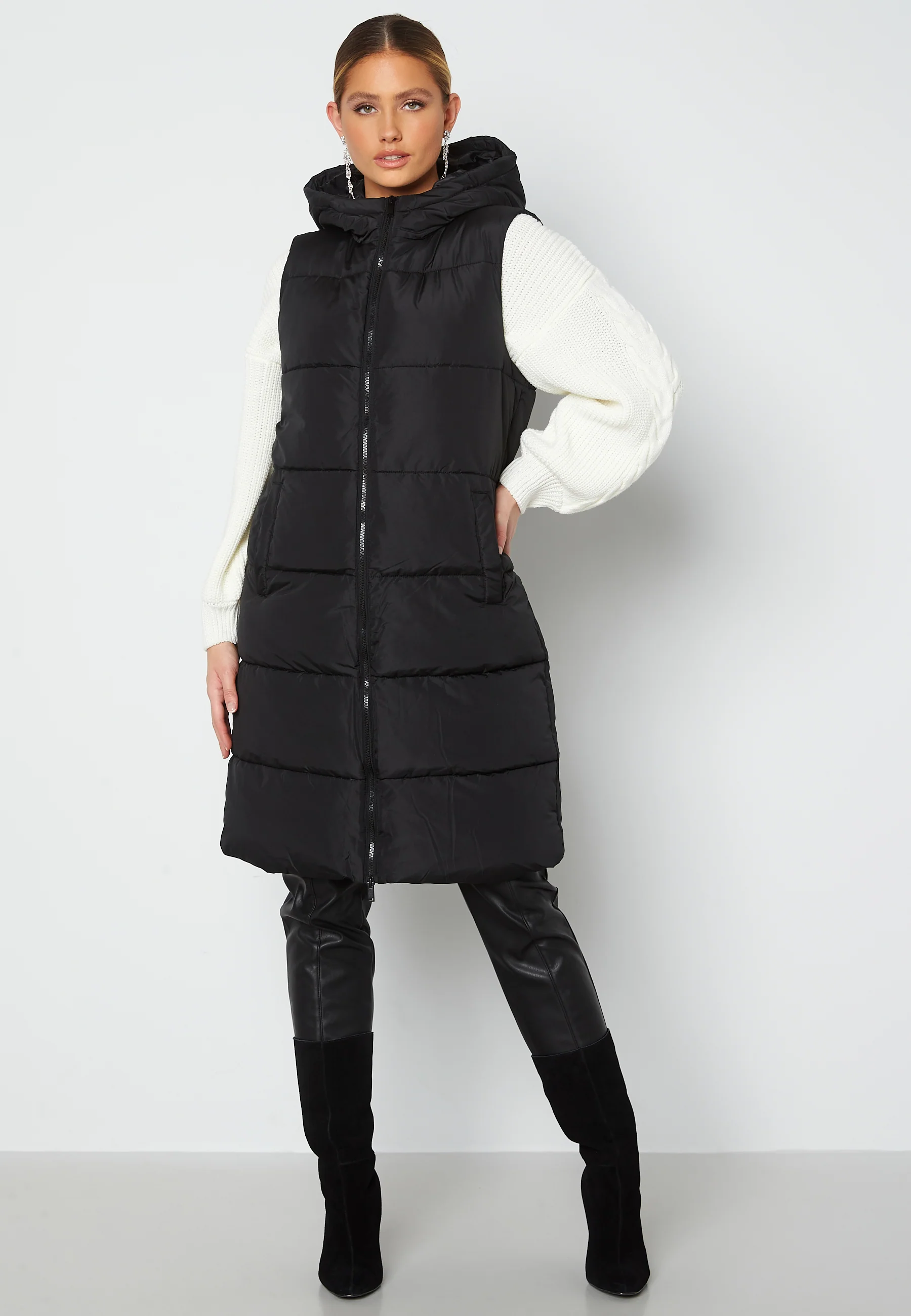 PCBEE NEW LONG PUFFER VEST - Image 2