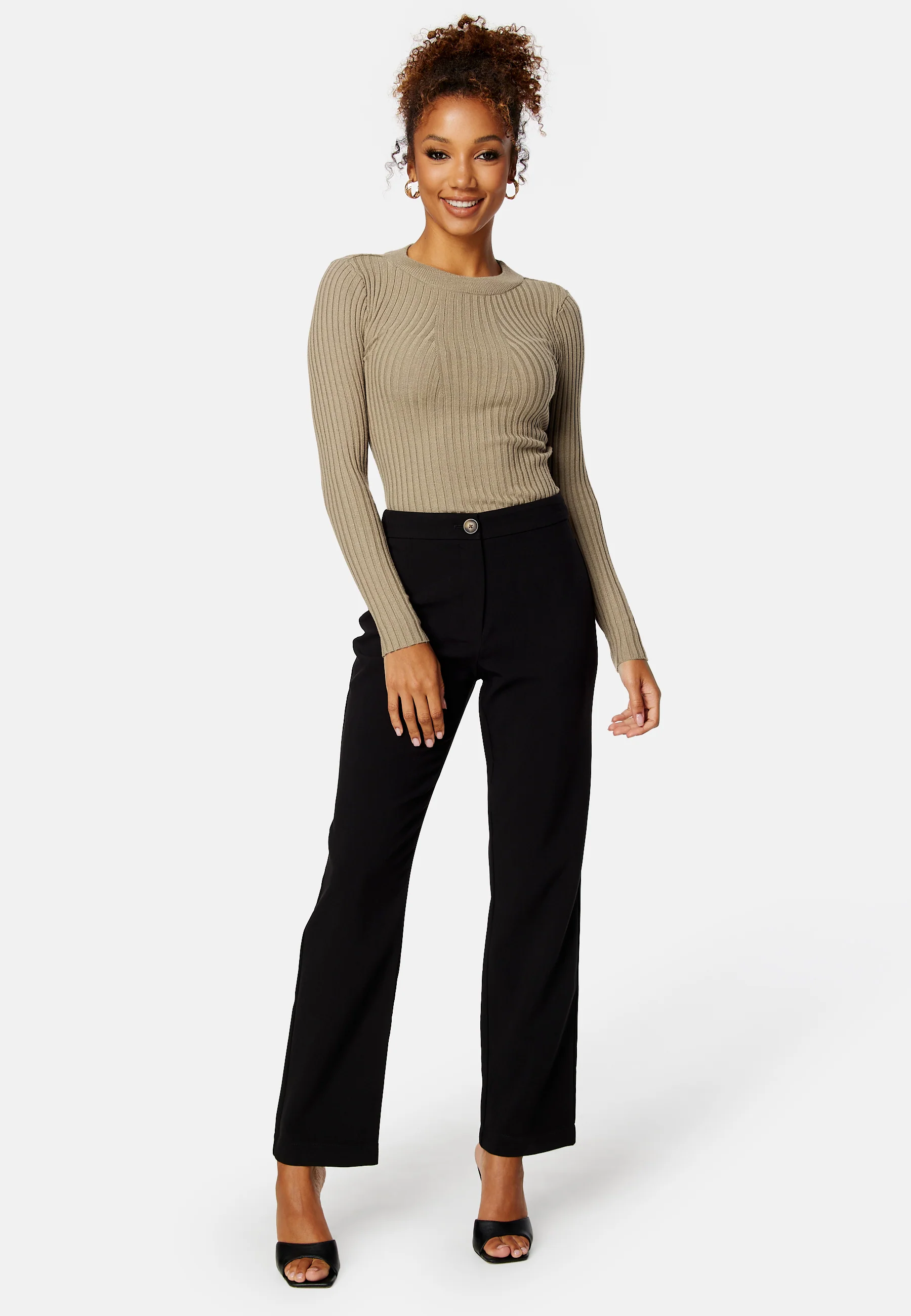 Pccrista LS O-Neck Knit - Image 2