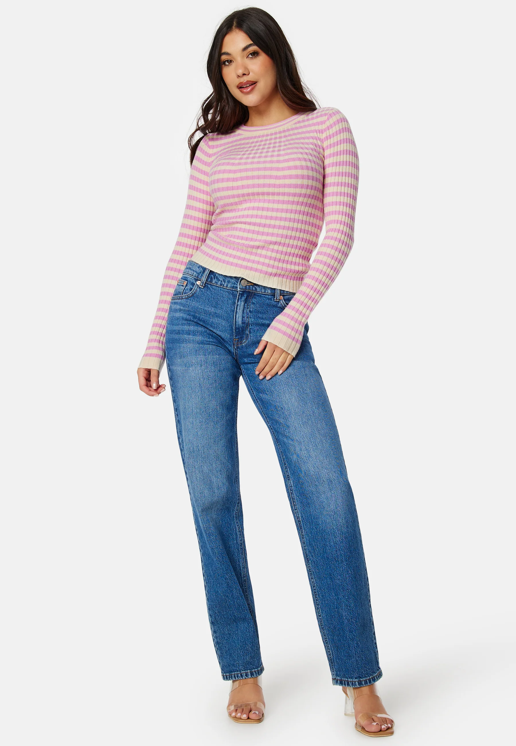 Pccrista LS O-Neck Knit - Image 4