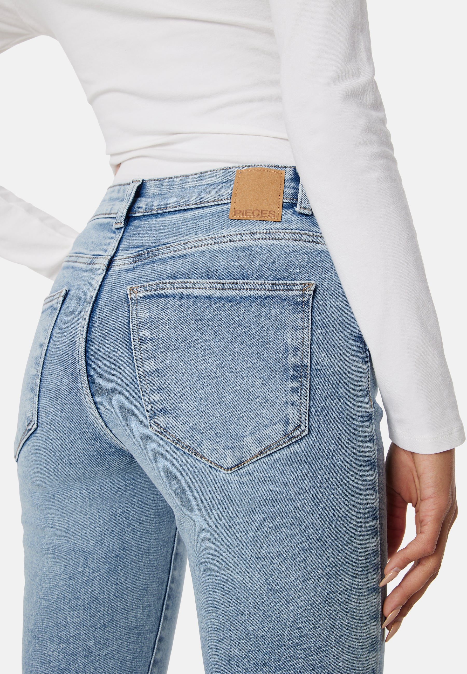 Pcdana Mid Waist Skinny Jeans - Image 4