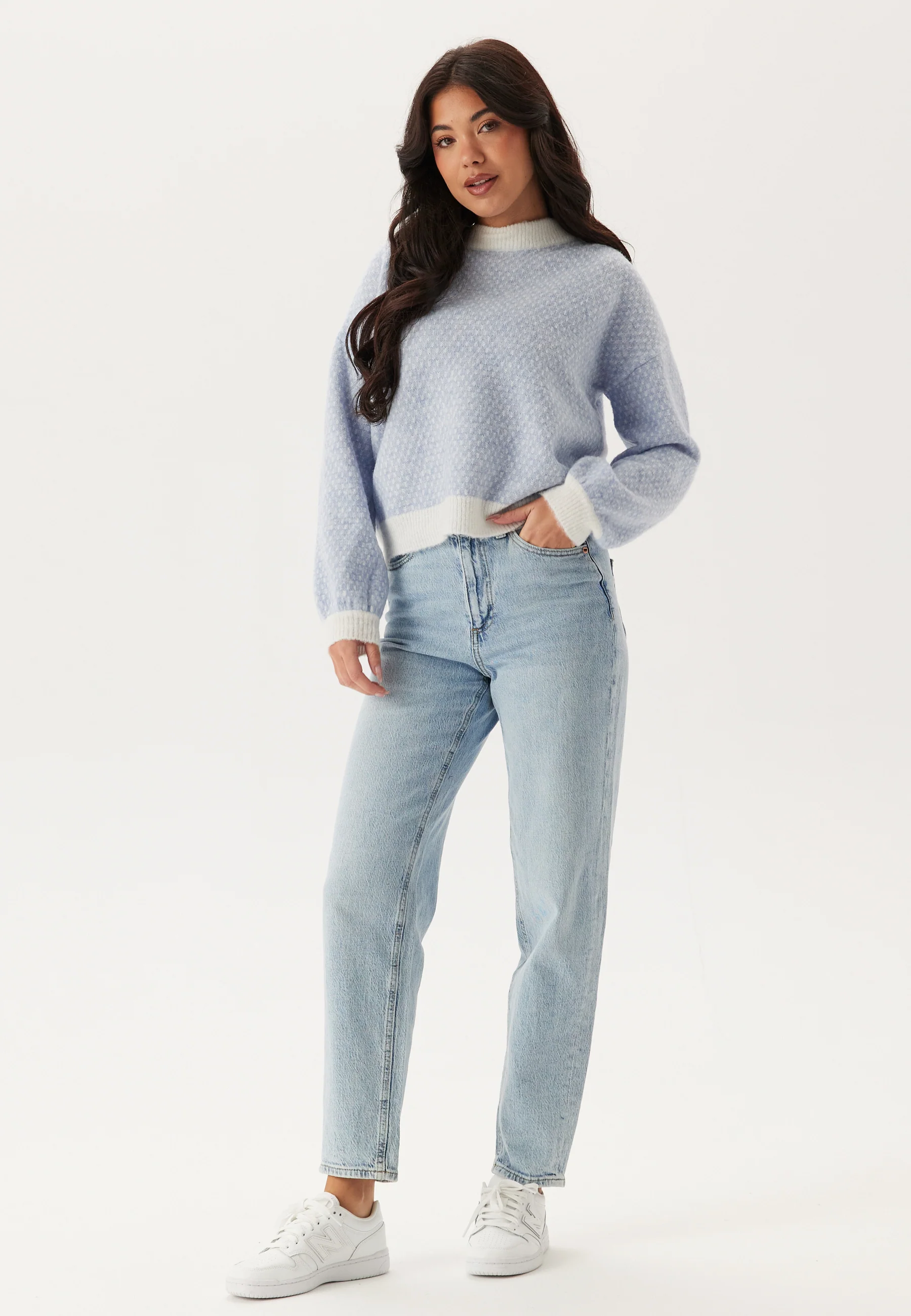 Pcdilippa Ls O-neck Knit - Image 3