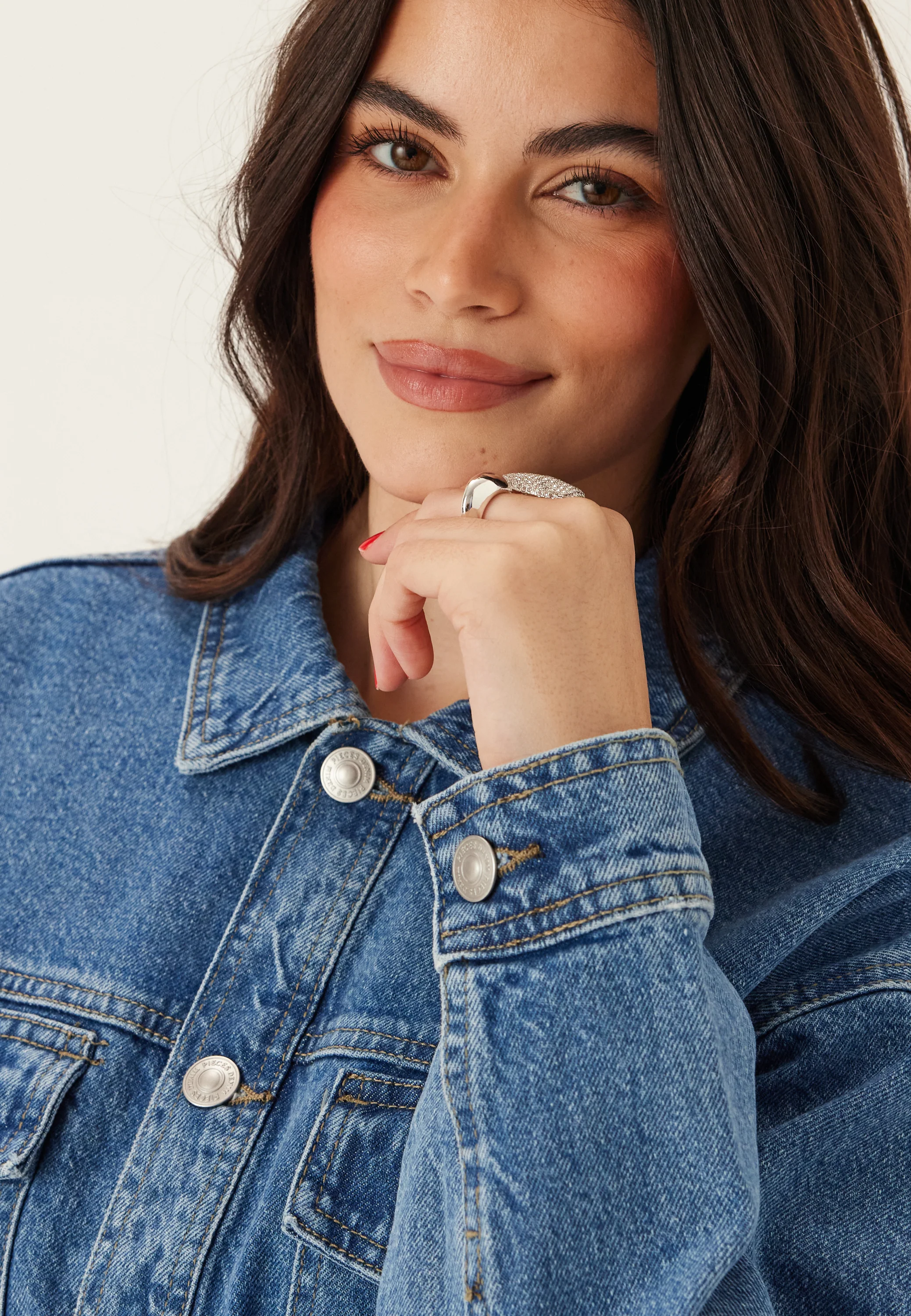 Pcelma Denim Jacket Noos - Image 4